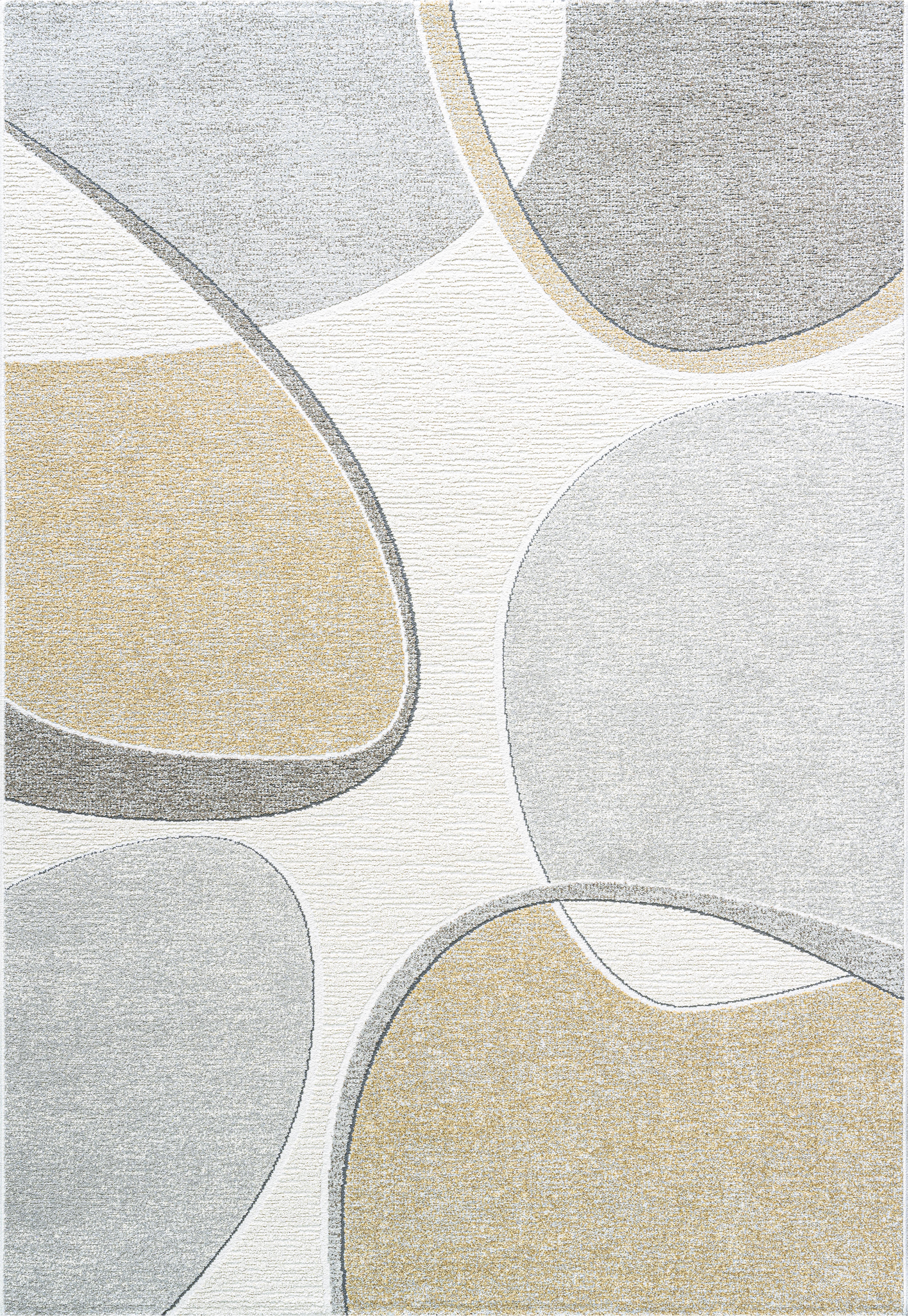 Ragolle Webteppich Valentino ca. 200x290cm in grau-gold