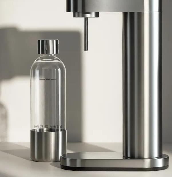 PET-Flasche Element One in 850 ml PET-Flasche Element One in 850 ml, Kaffeemaschine, Wasserflasche, Stahl, Glas, Küchenzubehör