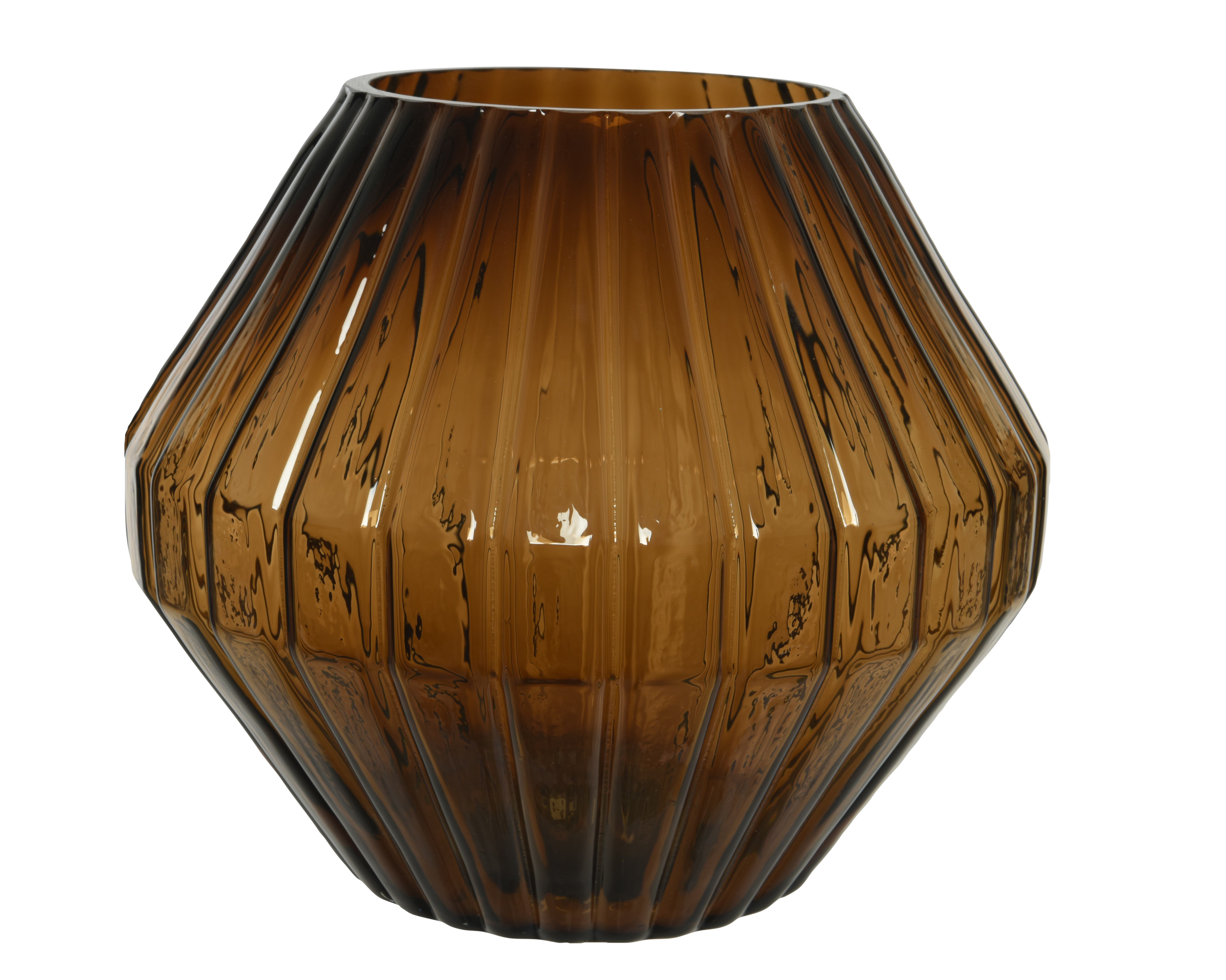 Kaemingk Vase in Farbe Braun Kaemingk Vase in Farbe Braun