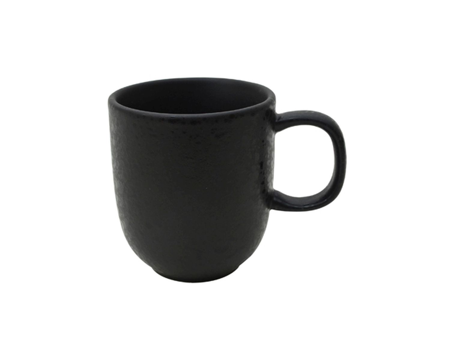 CreaTable Kaffeebecher ORA in Farbe Schwarz matt