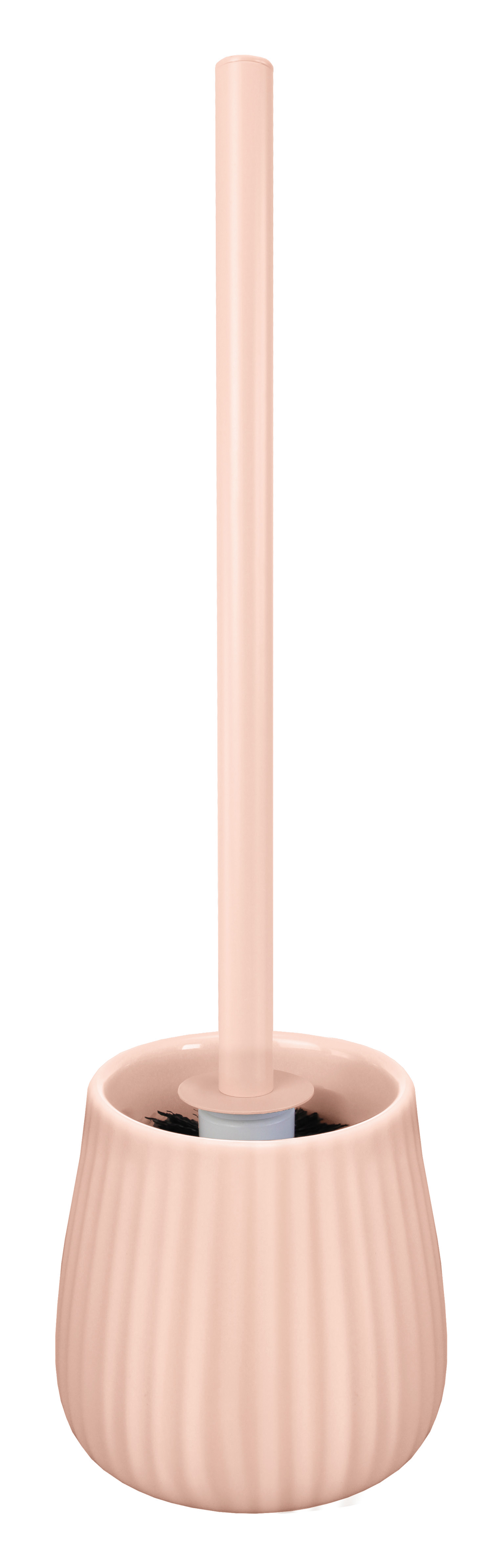 Kleine Wolke WC-Bürsten-Halter GROOVE ca. 11,2x11,2cm in Farbe Pearl, Toilettenbürste, Toilettenbürstenhalter, rosa, Keramik, Badezimmerzubehör