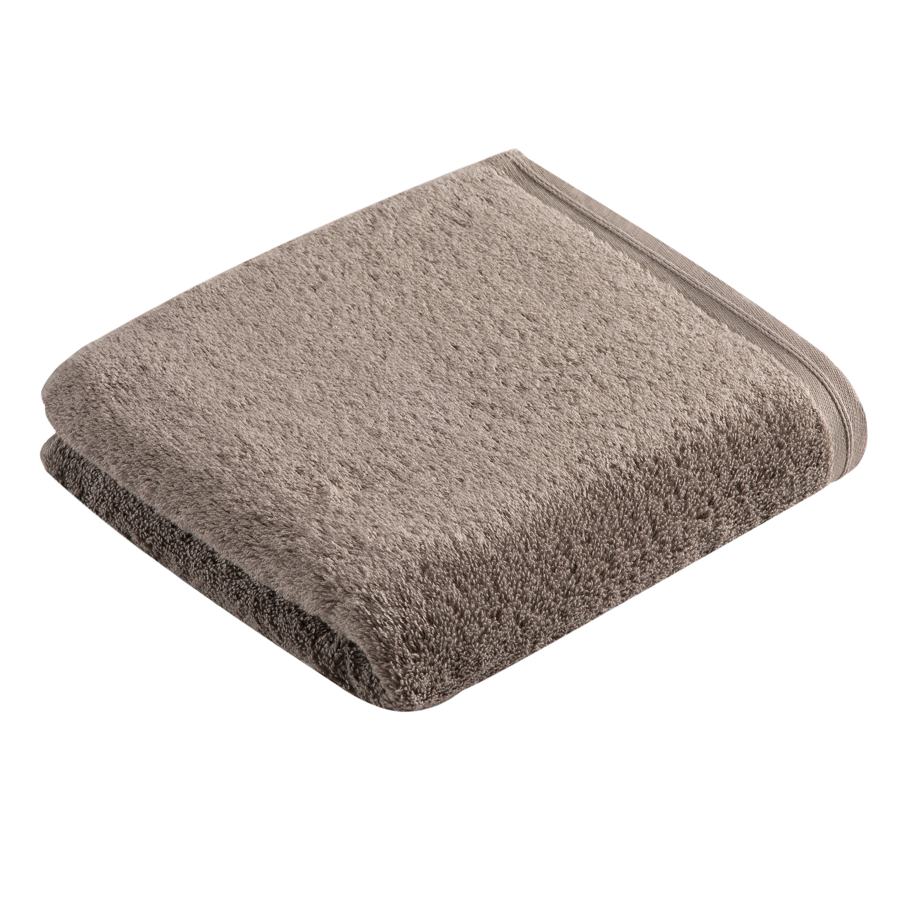 Vossen Handtuch Vegan Life ca. 50x100cm in Farbe pepplestone Vossen Handtuch Vegan Life ca. 50x100cm in Farbe pepplestone