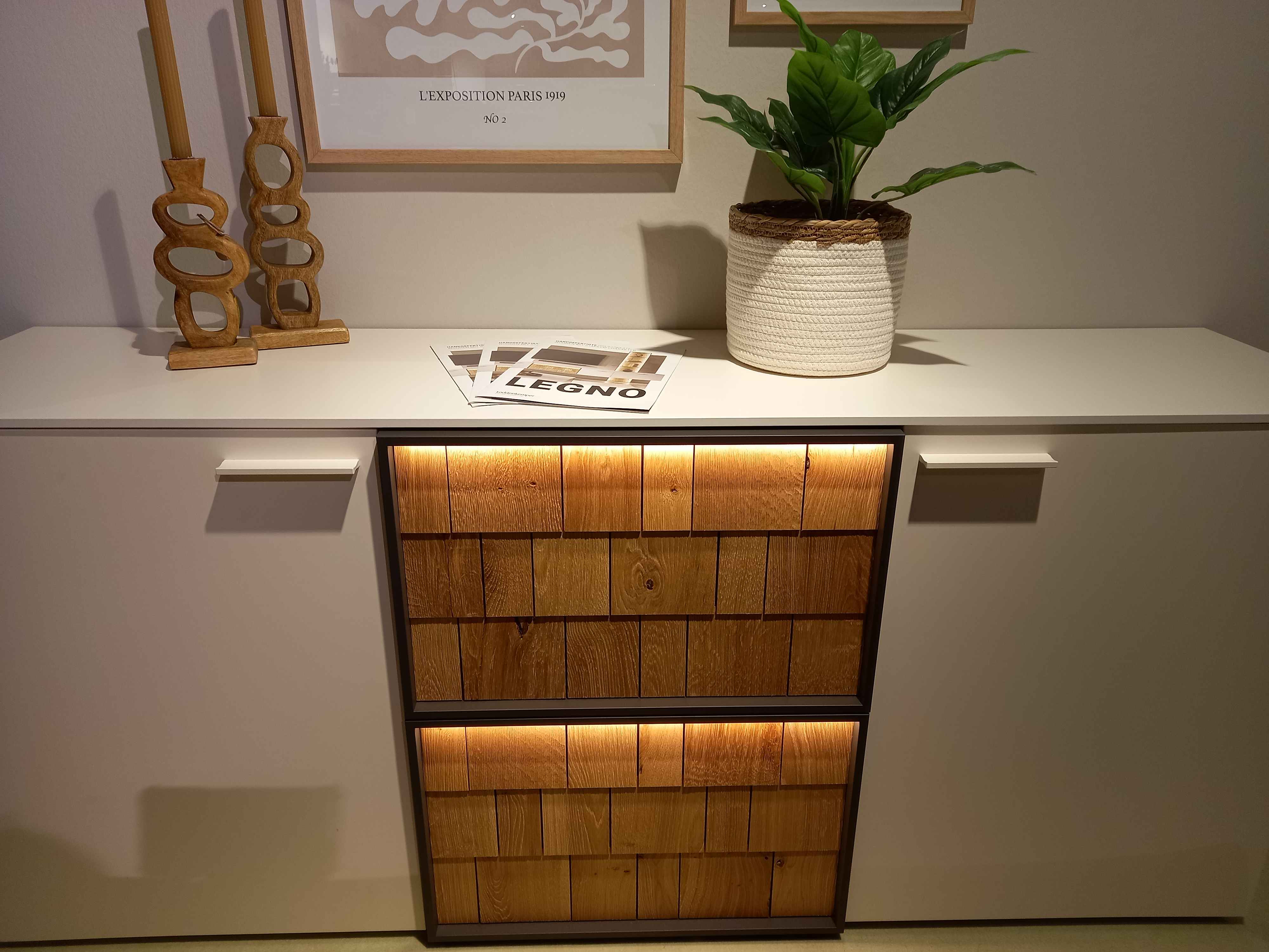 Sideboard in Lack bianco weiß matt