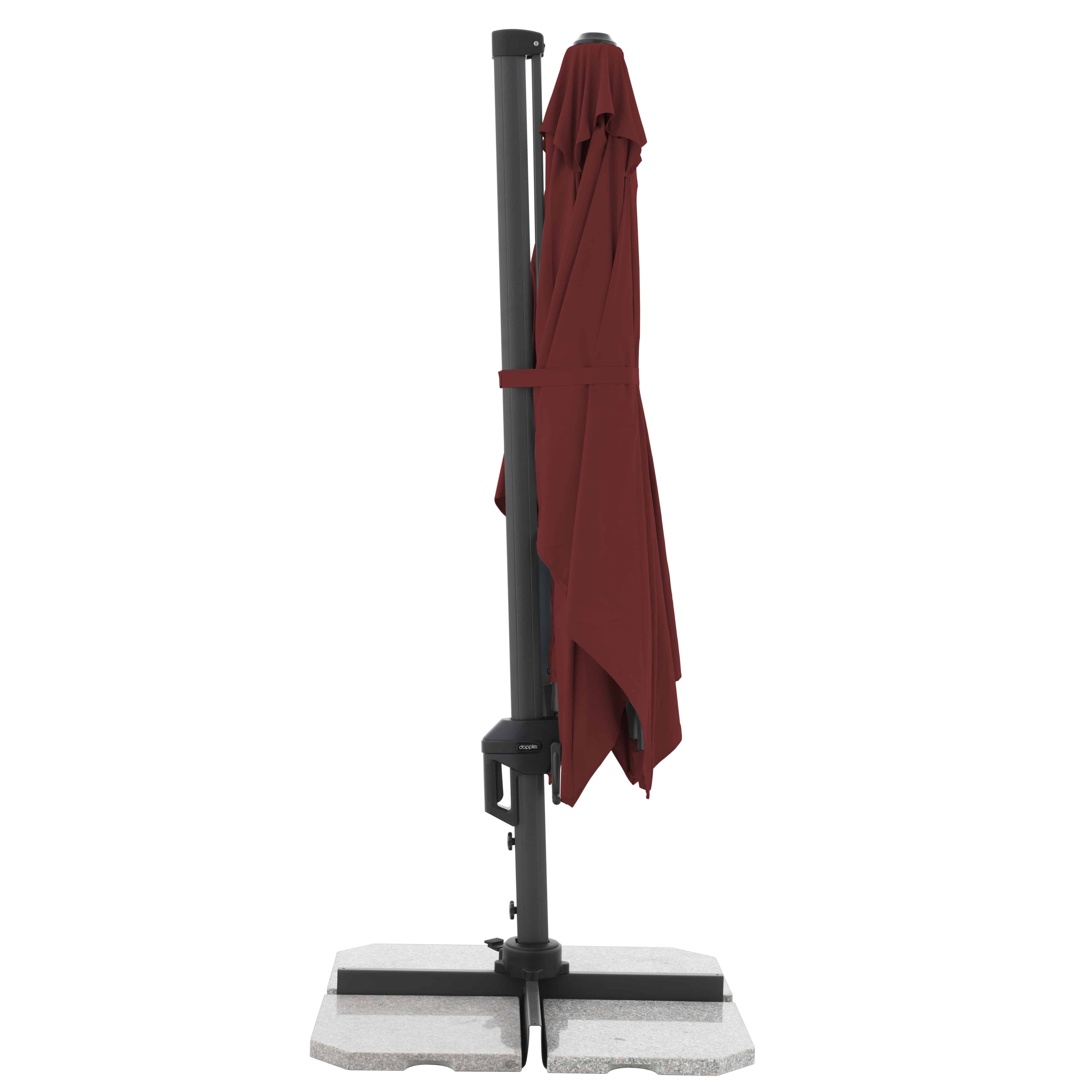 Doppler Pendelschirm ACTIVE GREEN in bordeaux