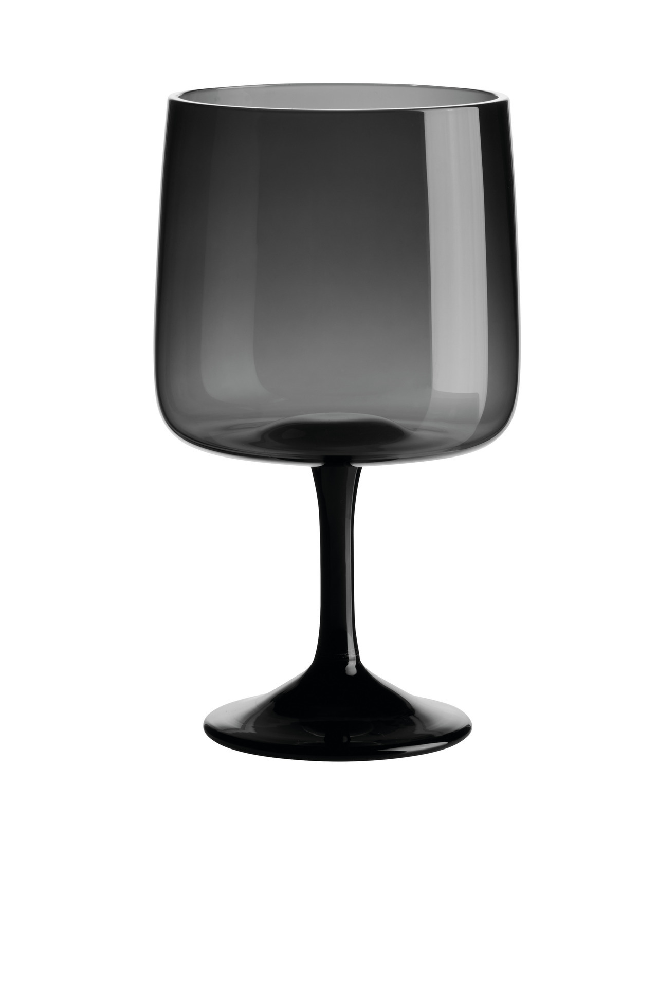 ASA Selection Stielglas SARABI in Farbe grau glänzend