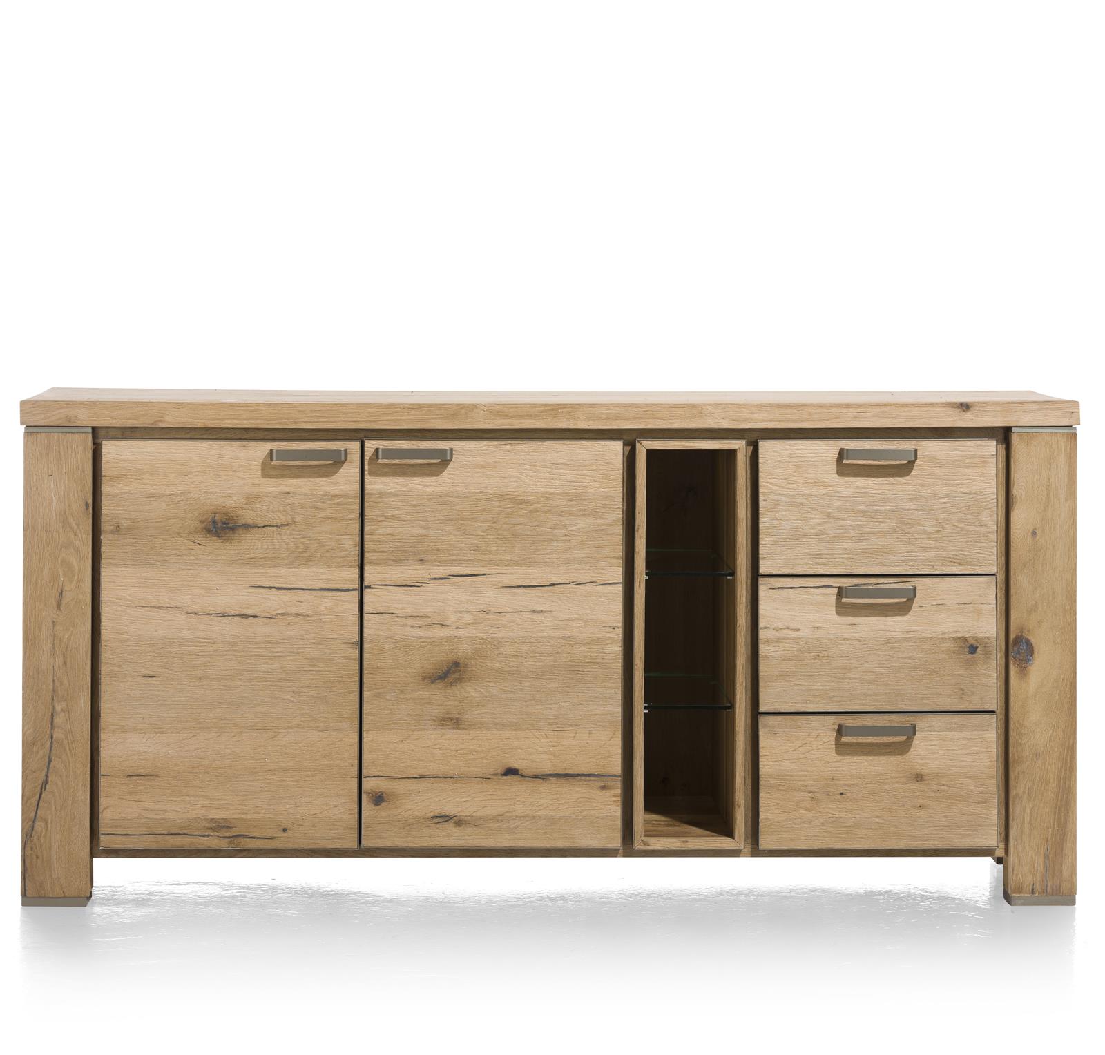 Habufa Sideboard CANOVA in Railway brown