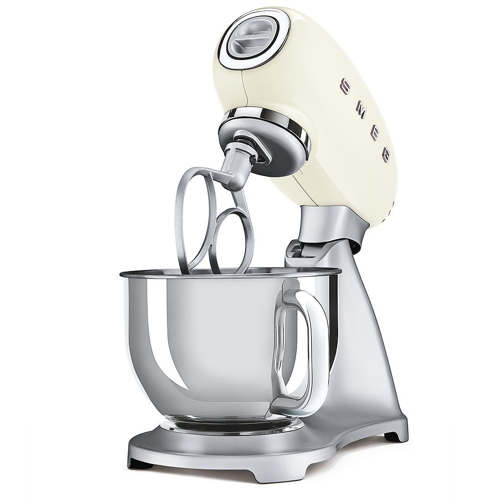 Smeg Küchenmaschine SMF02 in Creme, 800 Watt