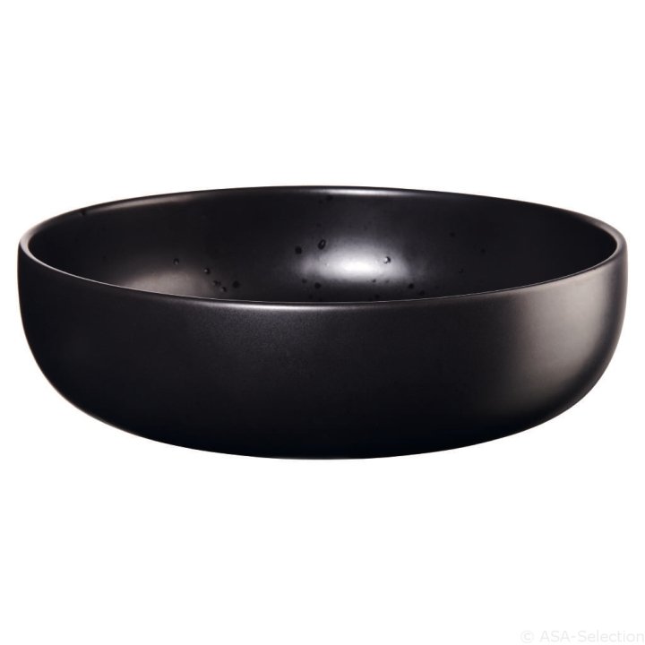 ASA Selection Salatschale Coppa in Farbe schwarz matt