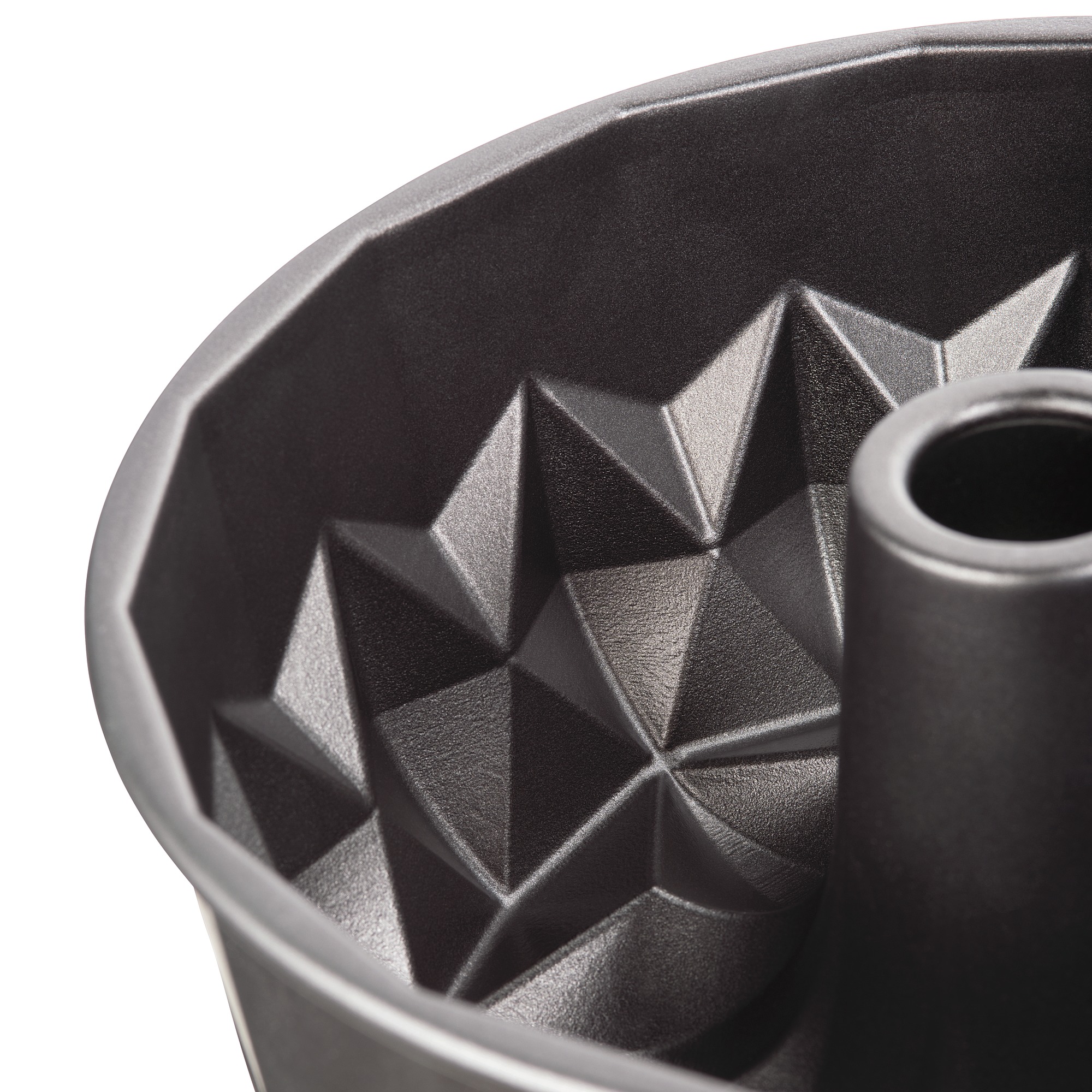Kaiser Bundform, geometrisch in schwarz