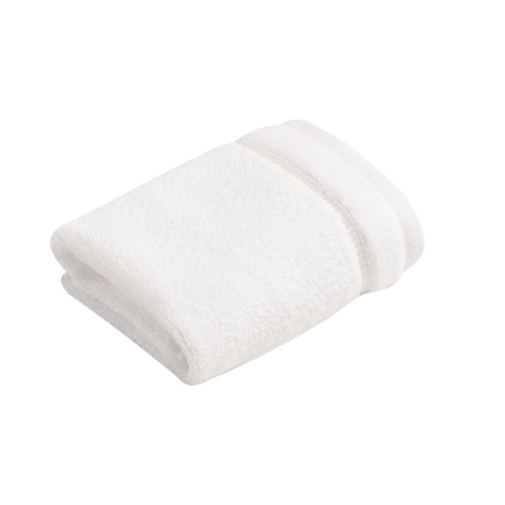 Vossen Seiftuch Pure ca. 30 x 30 cm in weiß