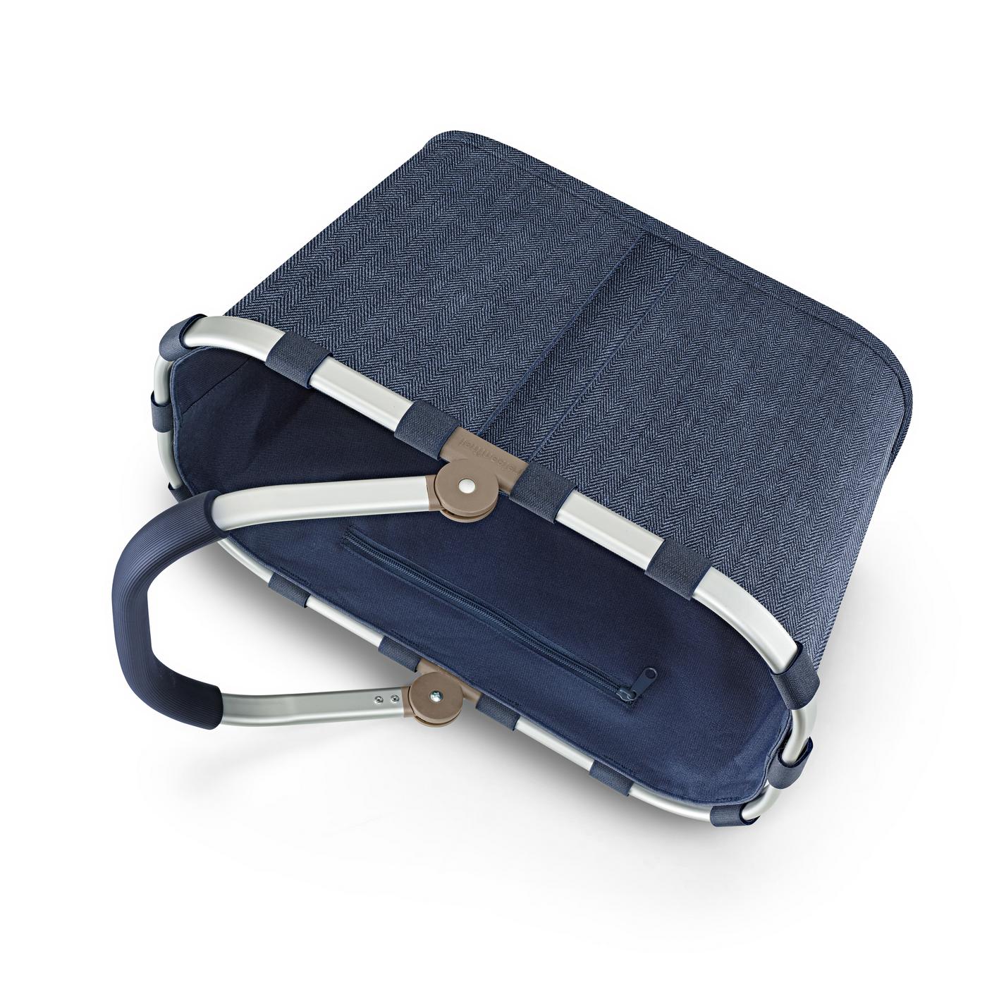 Reisenthel CARRYBAG in Farbe herringbone dark blue
