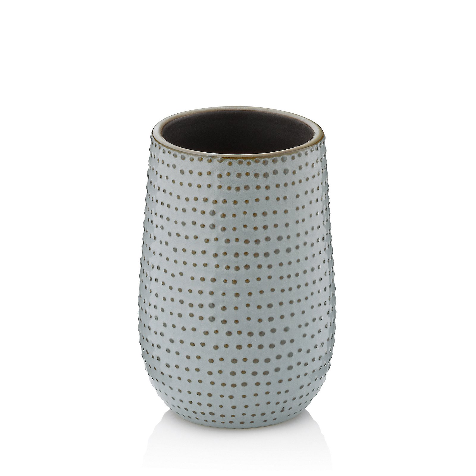 Kela Becher Dots graubraun DOTS in , Töpferei, Krug, Vase, Porzellan, Tasse