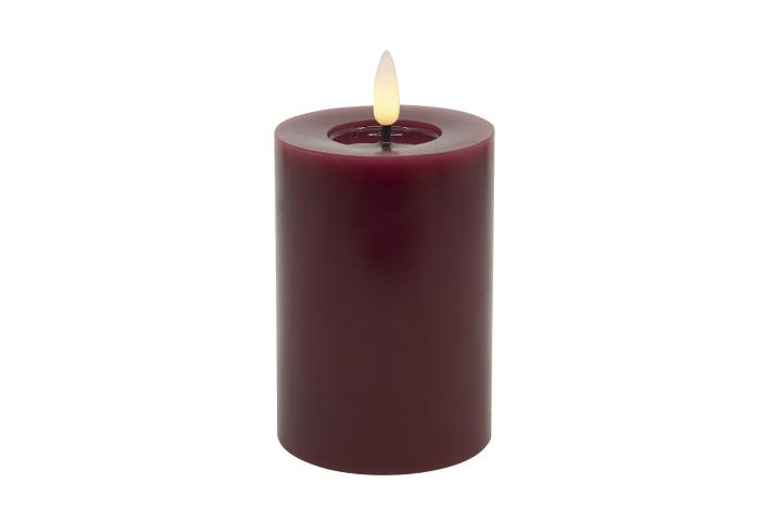 LED-Stumpenkerze Basic 2 LED STUMPENKERZE BASIC in Rot L.C. Wholsaler LED Stumpenkerze Basic LED Stumpenkerze Basic in