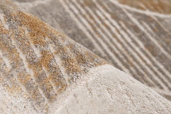 Webteppich MODENA ca. 160x230cm in Farbe gold Webteppich MODENA ca. 160x230cm in Farbe gold, rug, carpet, pattern, pile, texture