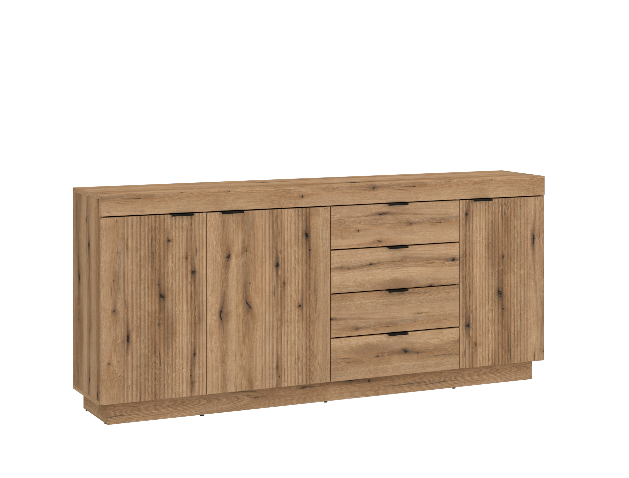 Sideboard DELAMAR in Coast Evoke Eiche Nachbildung Sideboard DELAMAR ca. 186x86x40cm in Front/Korpus Coast Evoke Eiche