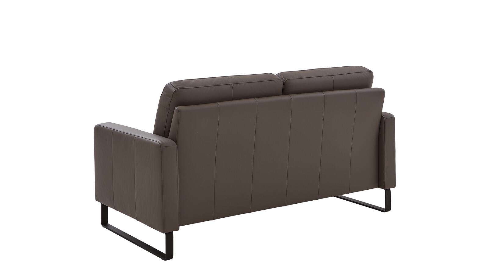 Carina Sofa 2,5-sitzig ANUK in Leder Soft-Line elephant Carina Polstermöbel Sofa 2,5-sitzig ANUK in Leder Soft-Line elephant