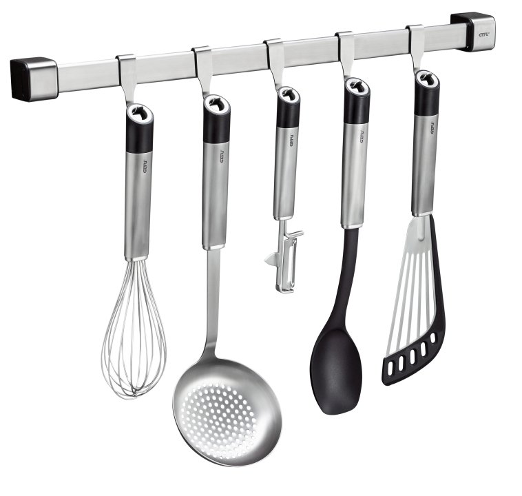 GEFU Küchenleiste Smartline schwarz/silber