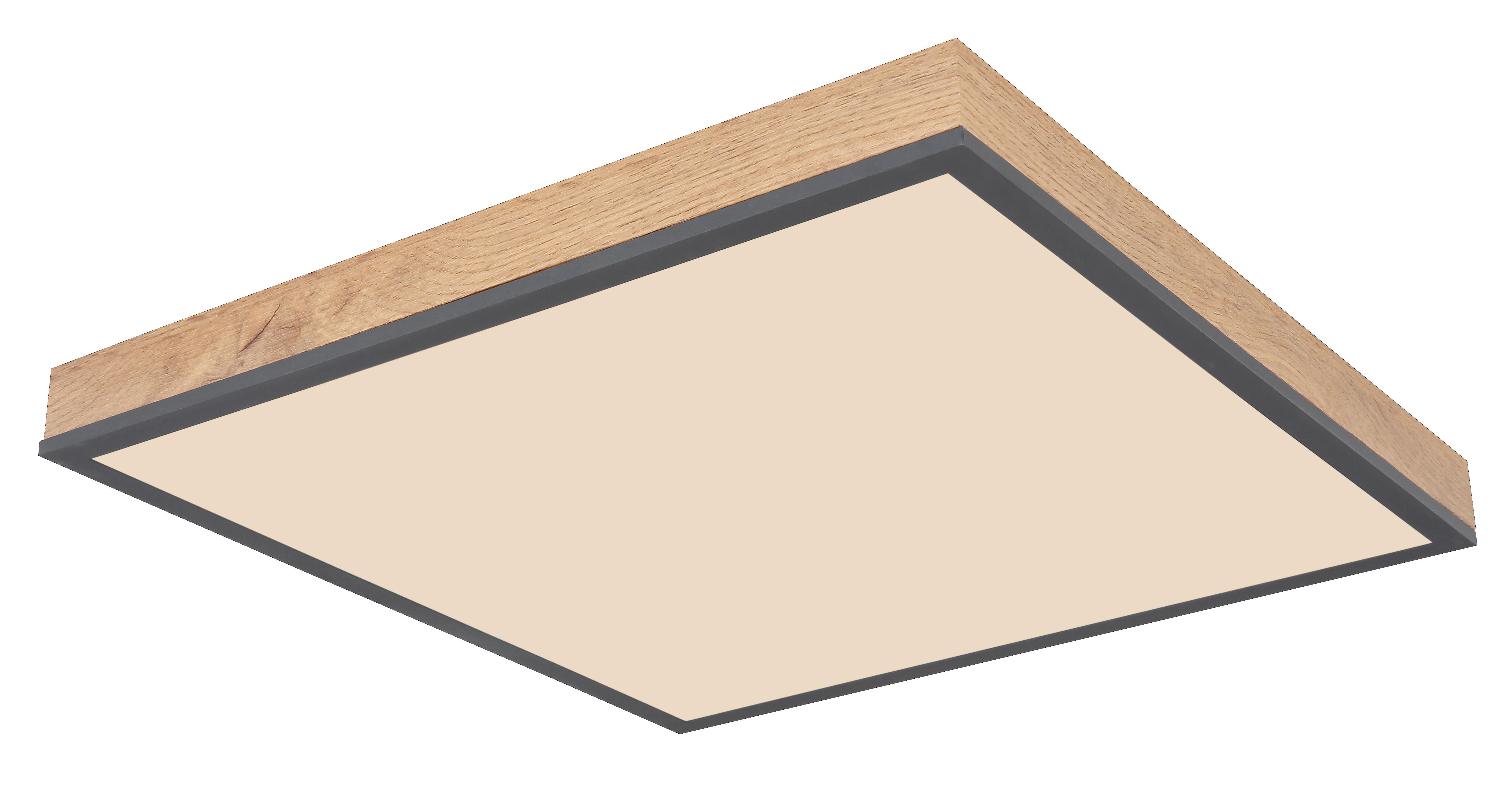 Globo LED-Deckenleuchte RODO 1-flammig in Farbe graphit LED-Deckenleuchte RODO in graphit