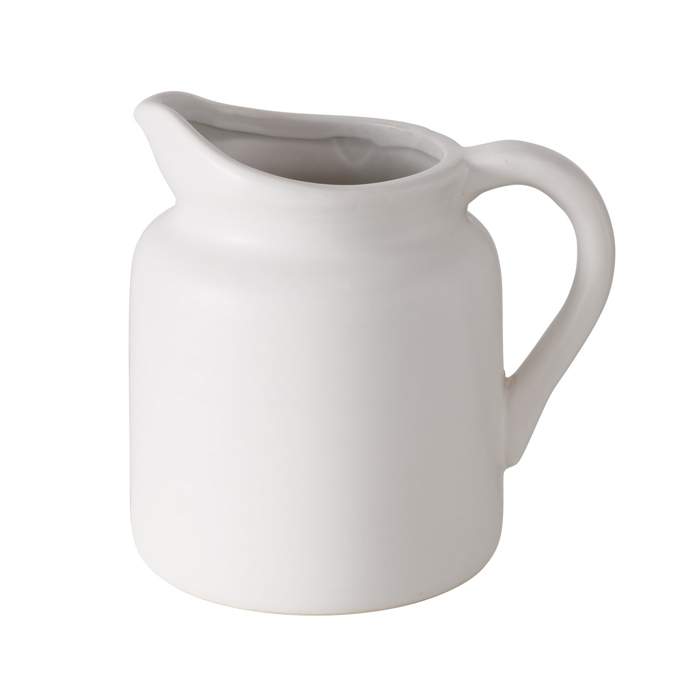 Boltze Vase Teyas in Farbe Steingut weiß Boltze Vase Teyas in Farbe Steingut weiß