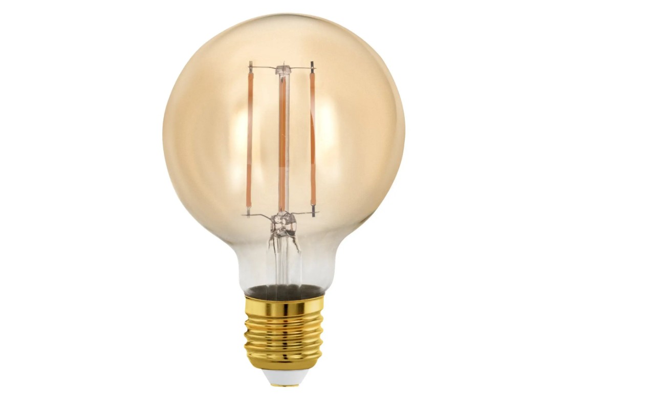 Eglo Leuchten LED-Leuchtmittel AMBER in Farbe Amber Eglo Leuchten LED-Leuchtmittel AMBER in Farbe Amber, Glühbirne, Energiesparend?, LED?, Glühdraht, Edison-Stil