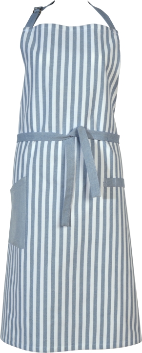 Sander Schürze ADAM ca. 75x93cm in Farbe navy blue, Schürze, Küchenschürze, Streifen, Baumwolle, Robe/Schürze