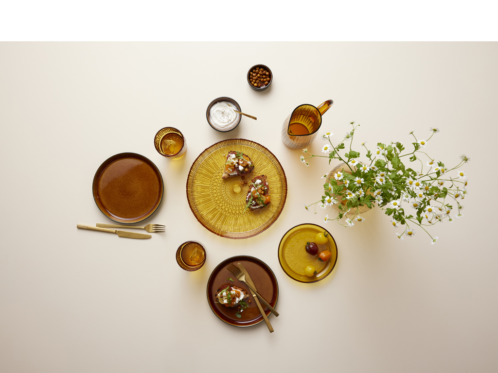 BITZ Kanne 1,2 Liter in Farbe amber