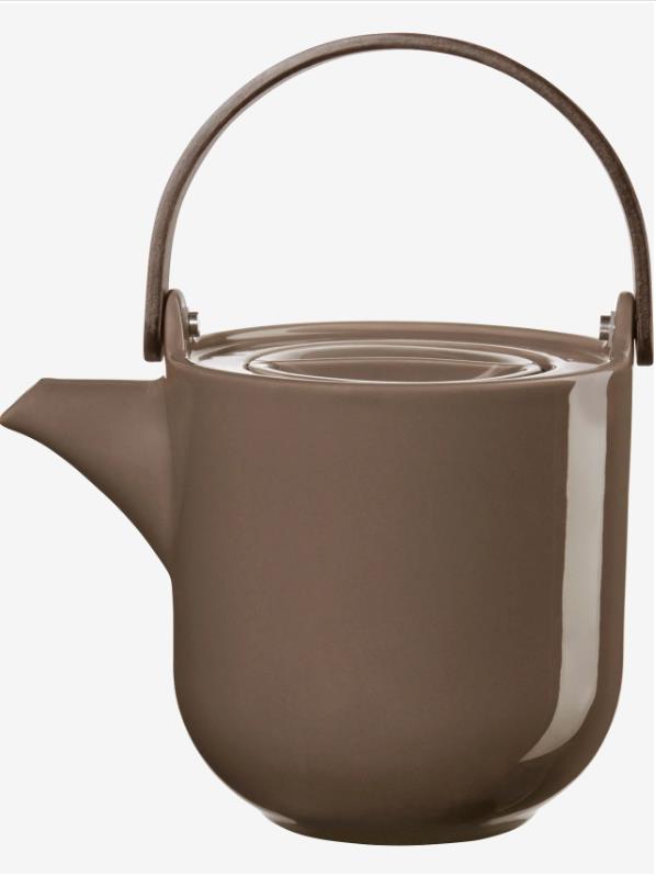 ASA Selection Teekanne mit Holzgriff COPPA in Farbe braun ASA Selection Teekanne mit Holzgriff COPPA in Farbe braun, kettle, teapot, brown, metal, handle