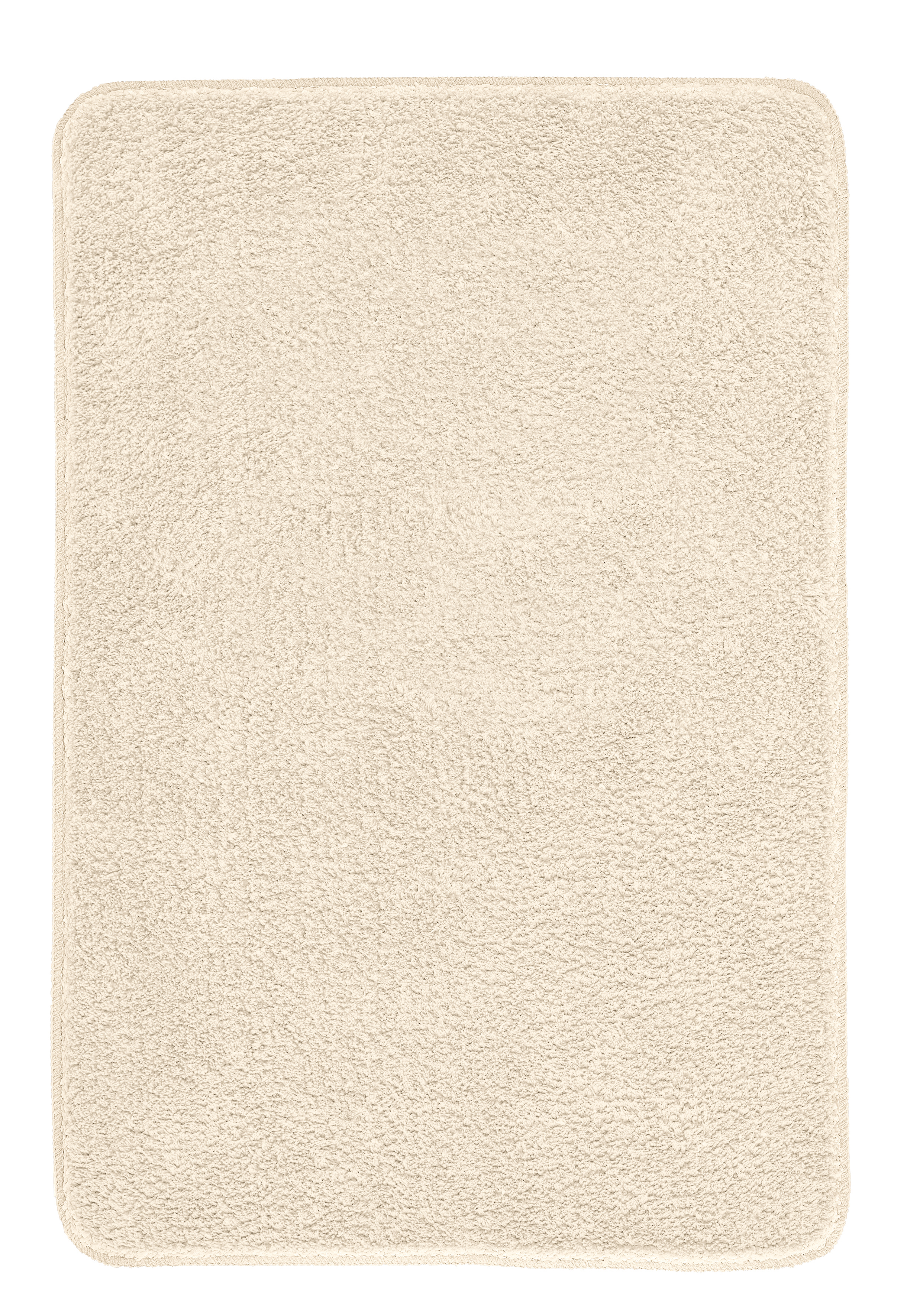 Kleine Wolke Badteppich MARCO ca. 70x120cm in Farbe Sandbeige