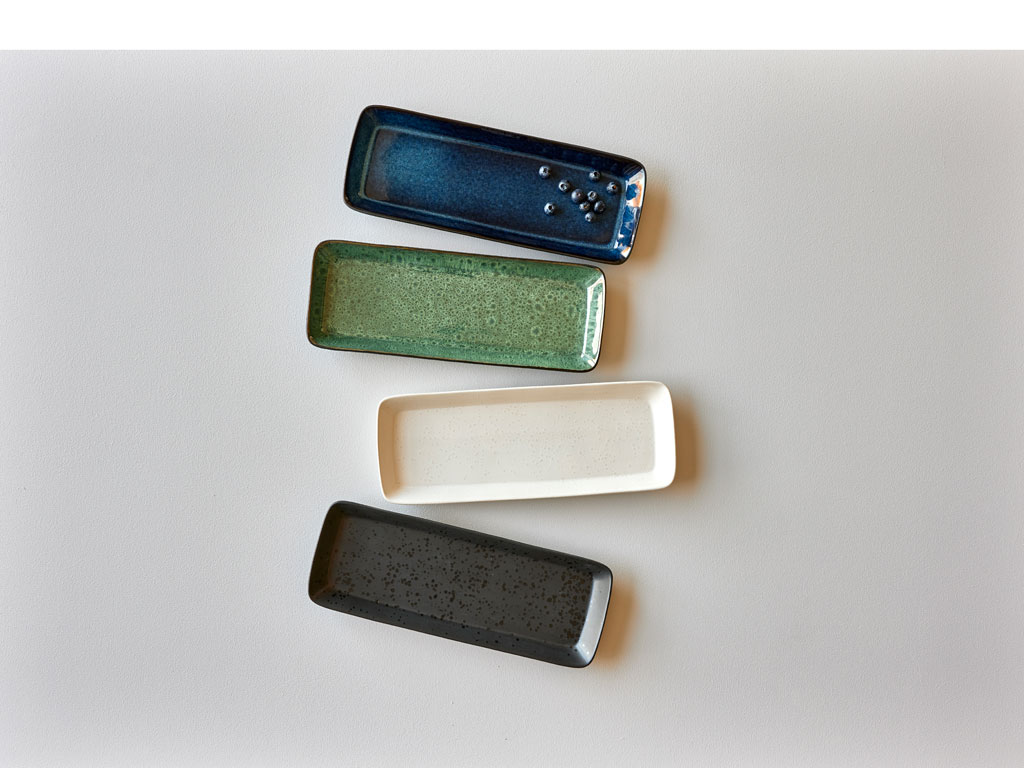 BITZ Servierplatte rechteckig in Farbe schwarz/dunkelblau BITZ Servierplatte rechteckig in Farbe schwarz/dunkelblau