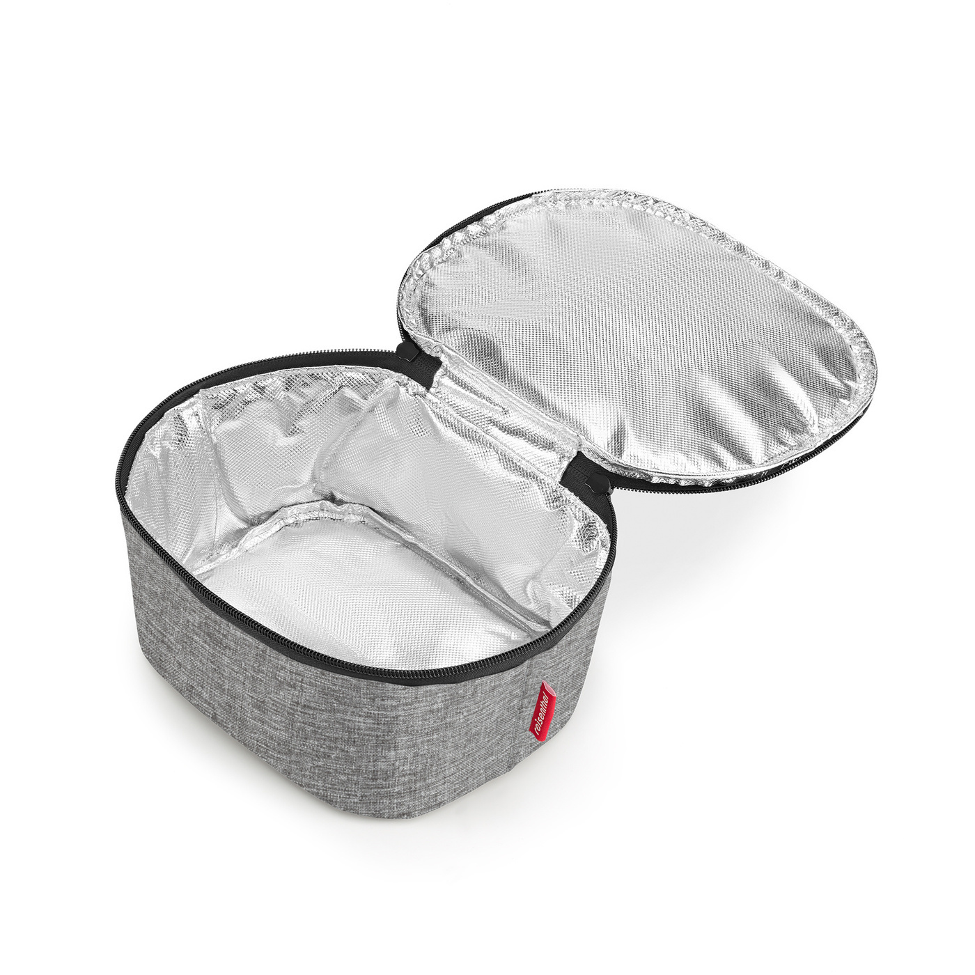 Reisenthel COOLERBAG S POCKET in Farbe twist silver Reisenthel COOLERBAG S POCKET in Farbe twist silver, Aluminium, Folie