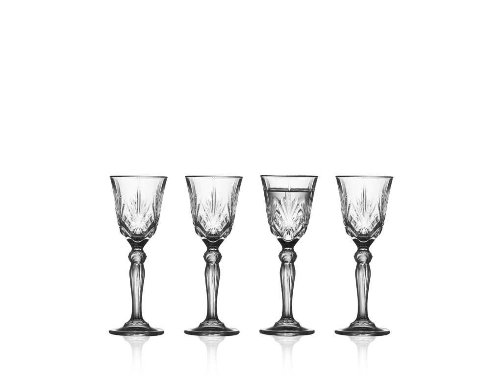 F&H Schnappsglas MELODIA 0,005 Liter in Farbe Transparent