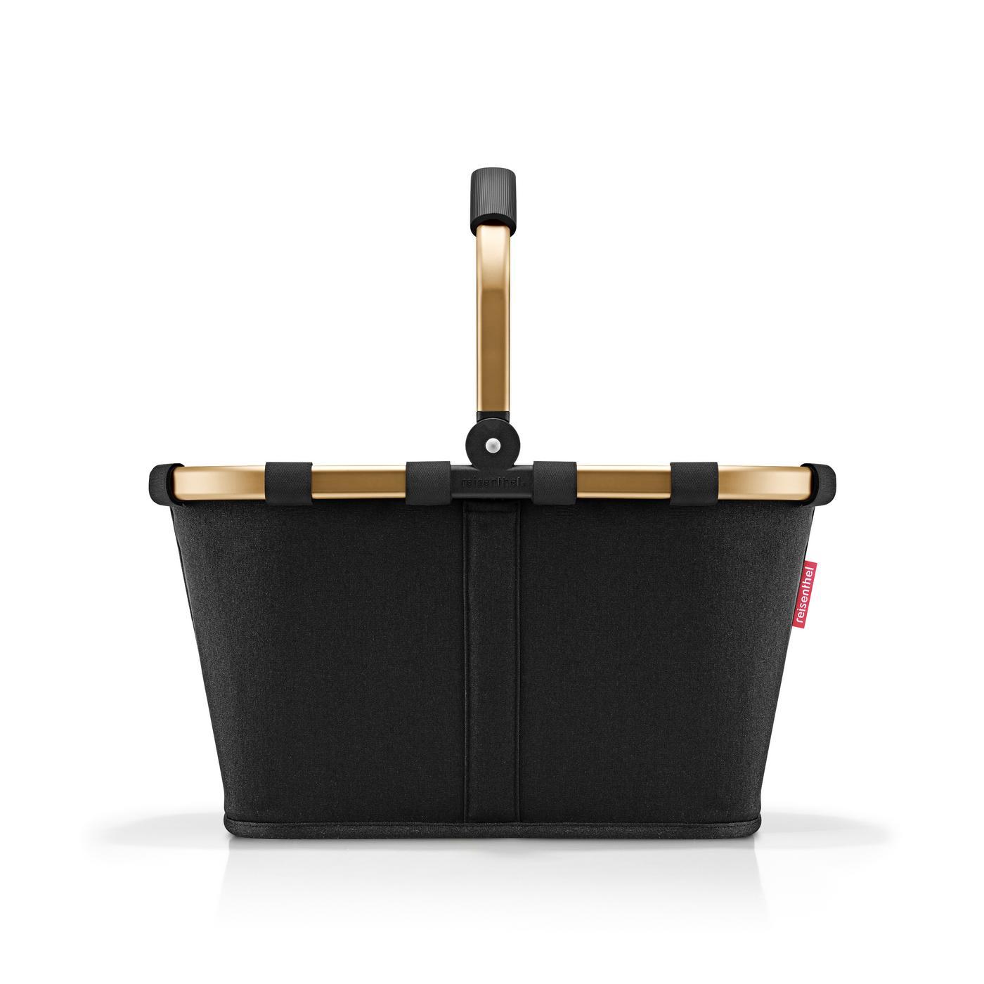Reisenthel CARRYBAG in Farbe onyx gold, Tasche, Henkertasche, Tragetasche, Minimalistische Tasche, Lederoptik
