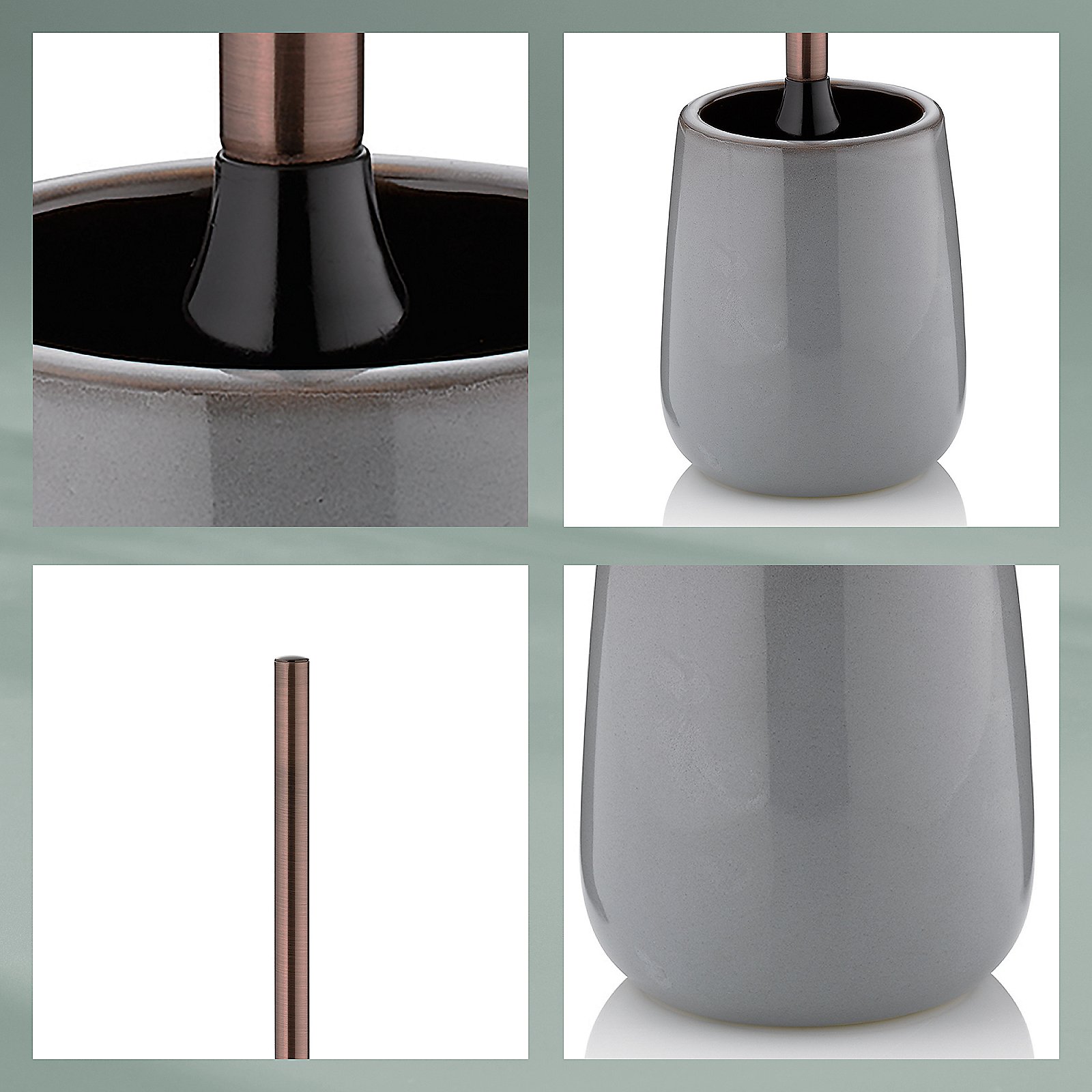 Kela WC-Garnitur Liana nebelblau LIANA in Kela WC-Garnitur Liana nebelblau LIANA in , Krug, Töpferei, Vase