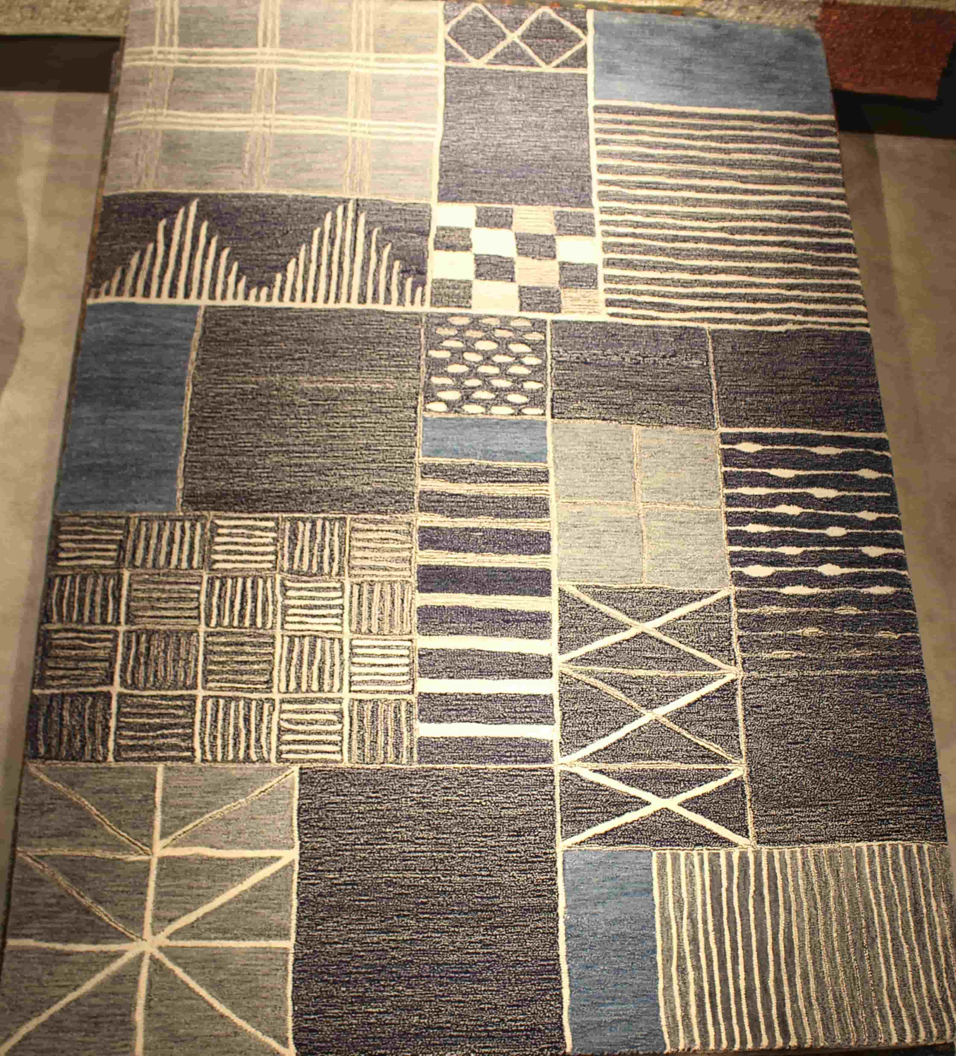 Theo Keller Teppich Logan ca. 170x240cm blue multi