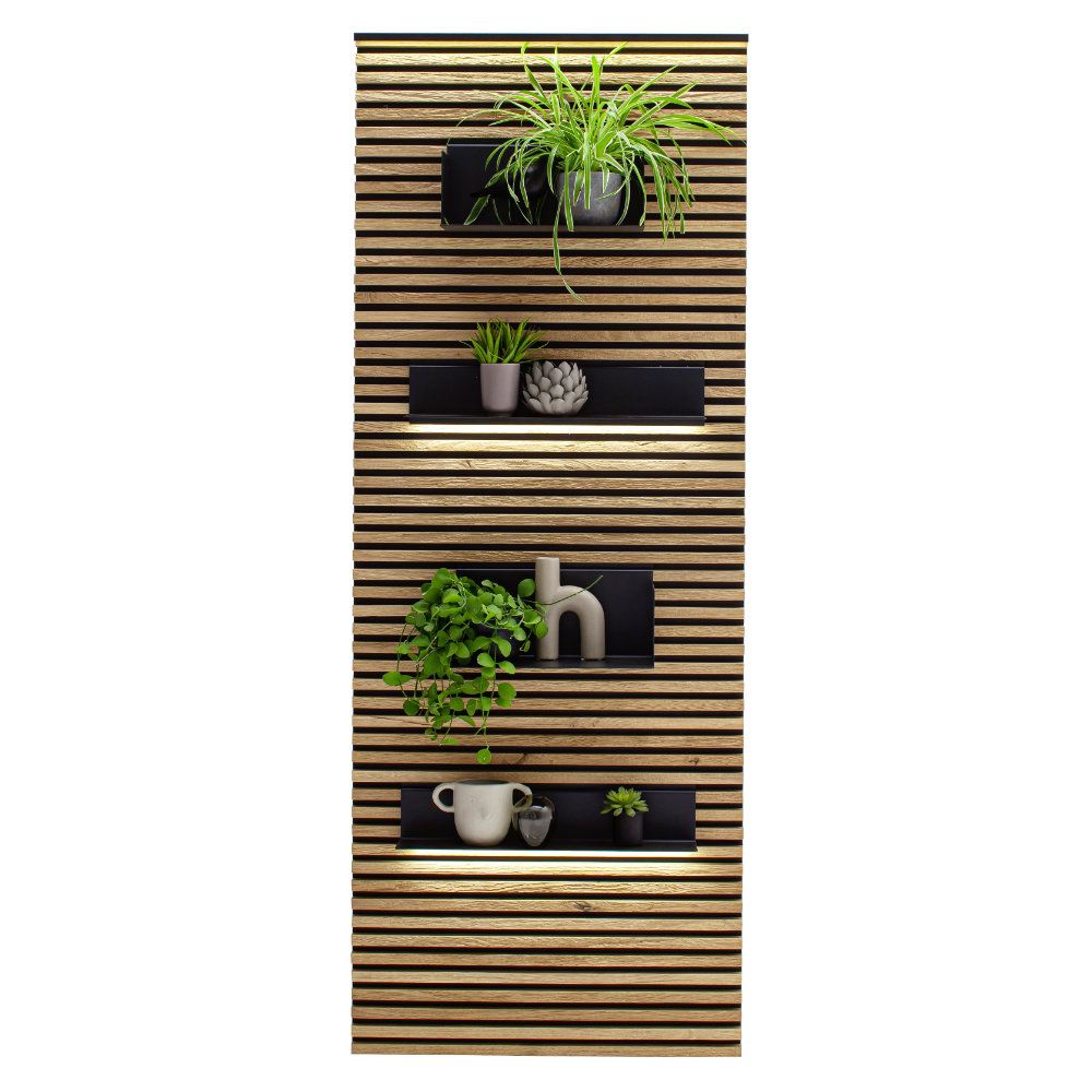 SCHÖNER WOHNEN-Kollektion Lamellenpaneel in Kerneiche natur SCHÖNER WOHNEN-Kollektion Lamellenpaneel in Kerneiche natur