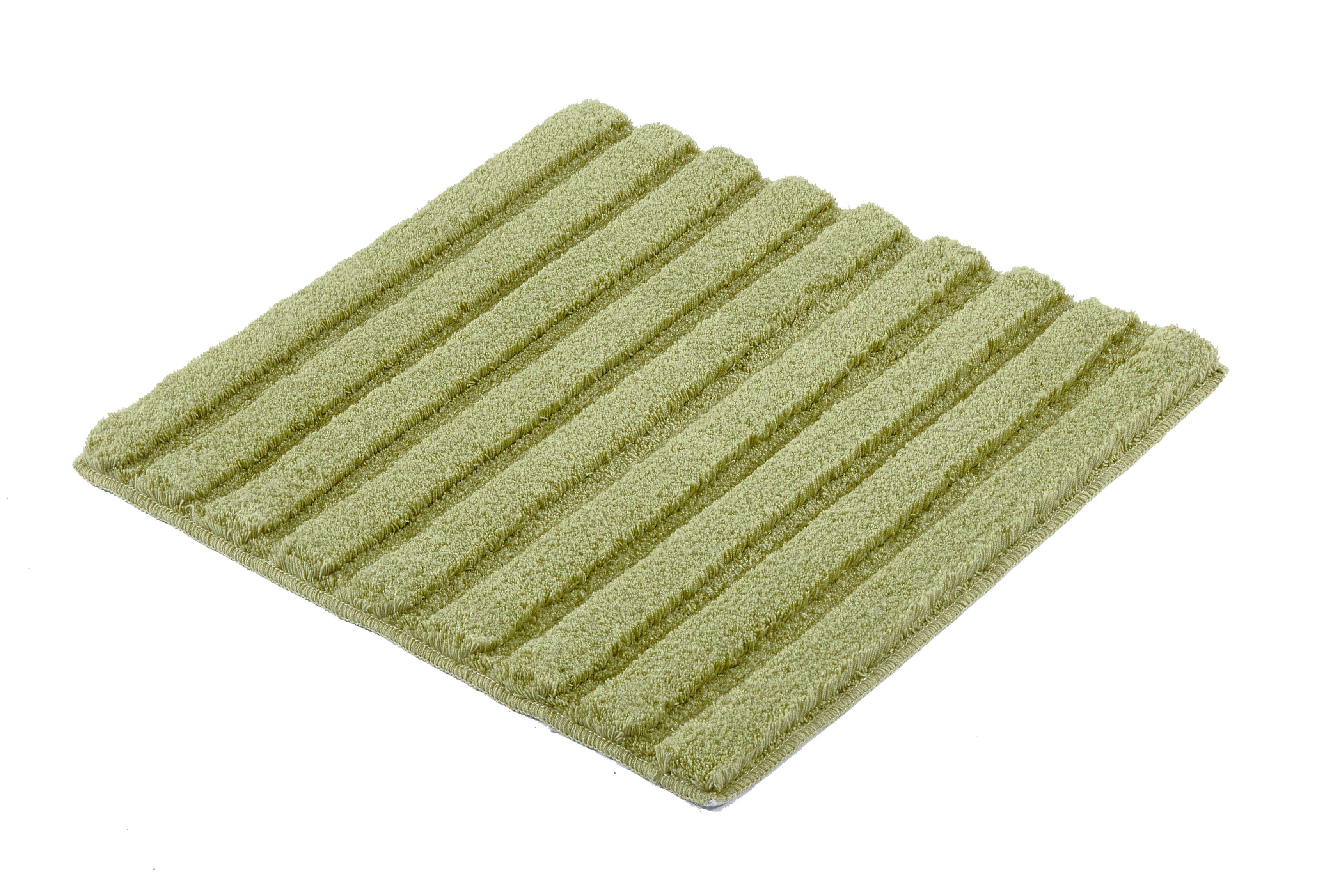 Kleine Wolke Badteppich CORD ca. 60x60cm in Farbe Dill