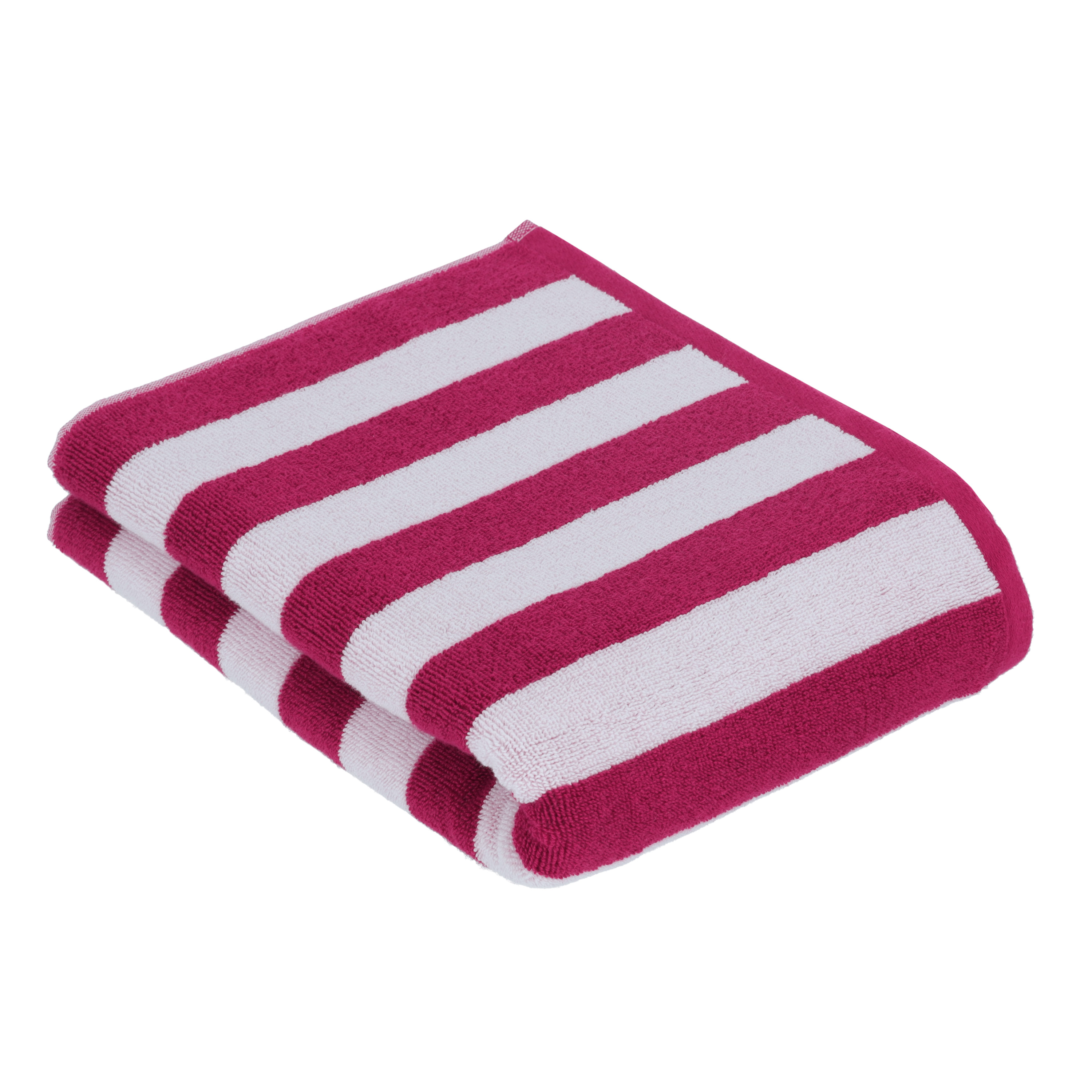 Vossen Duschtuch Calango ca. 67x140cm in Farbe cranberry