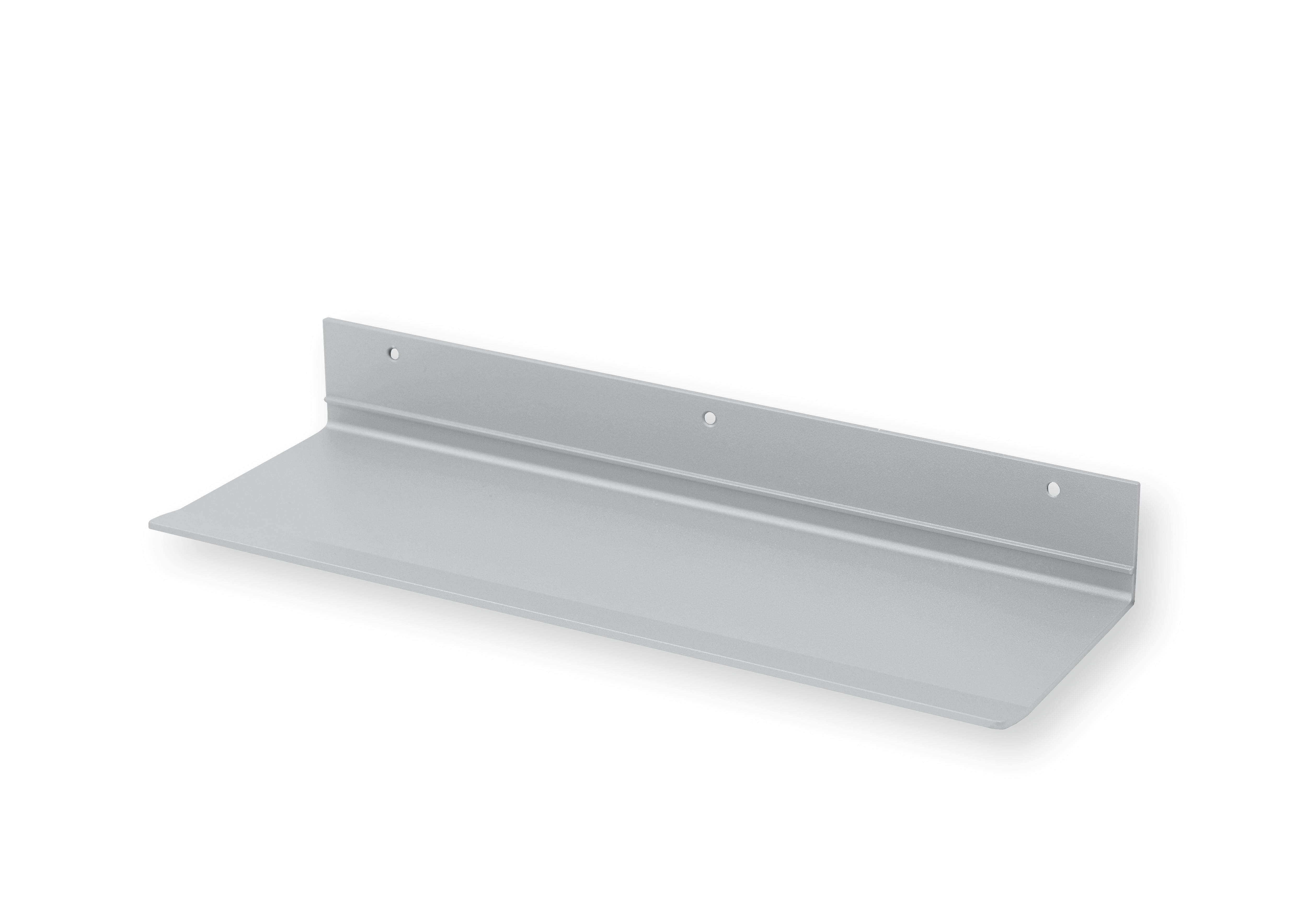 Voss Möbel Ablageboard f. Spiegel VORTINA in Metall alufarbig Voss Möbel Ablageboard f. Spiegel VORTINA in Metall alufarbig