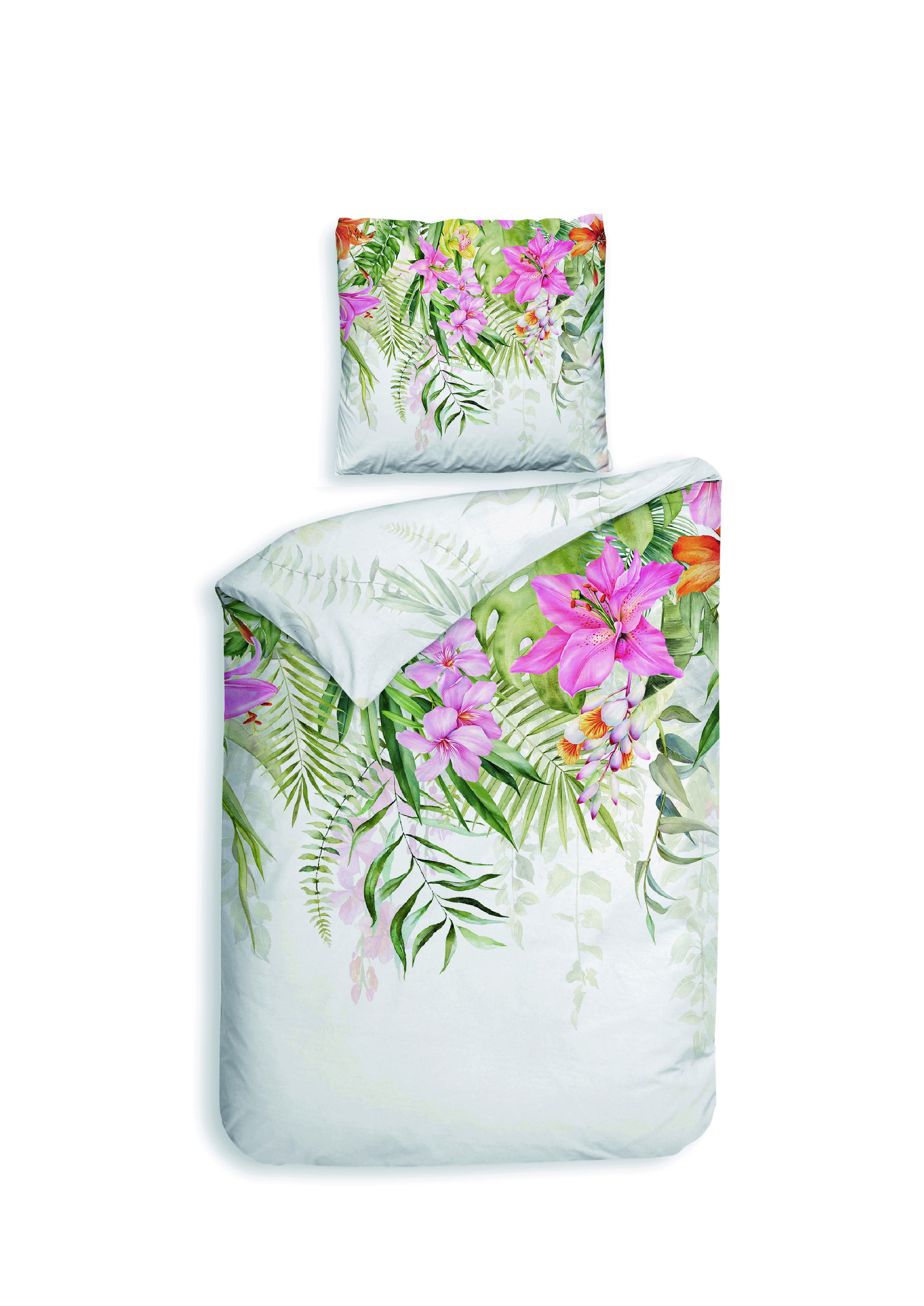 Heckettlane Bettwäsche ca. 135x200cm in Farbe White, Kissen, Dekoration für Zuhause, Mobiliar