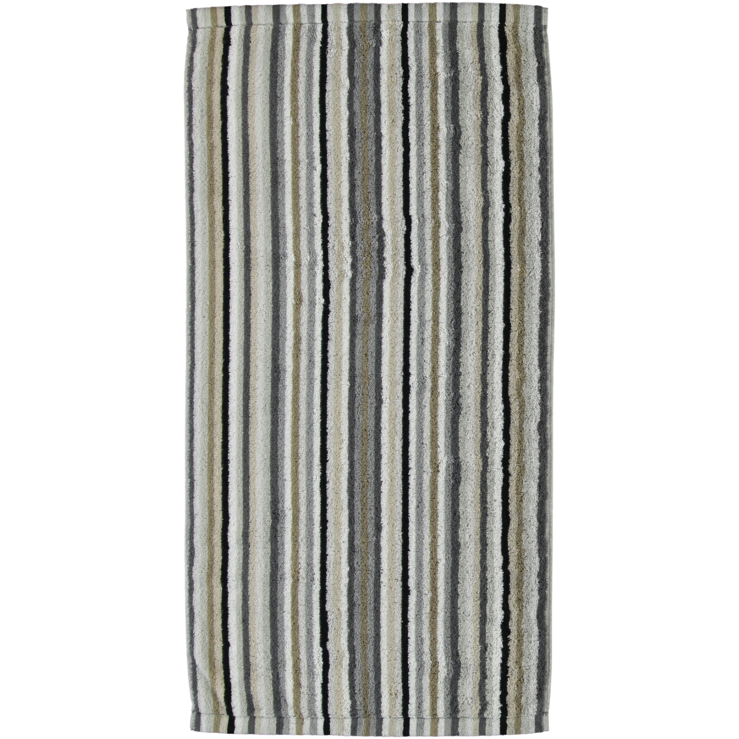 Cawö Handtuch STRIPES 50x100cm in Farbe kiesel