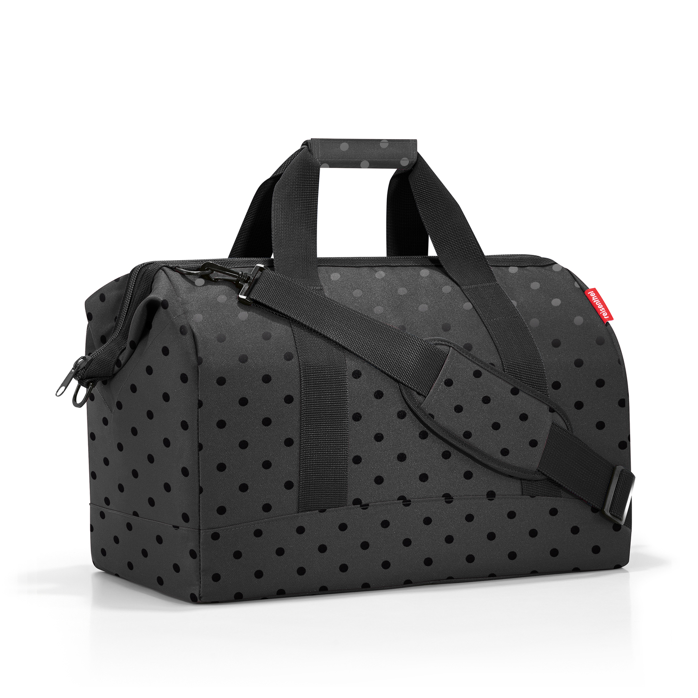 Reisenthel ALLROUNDER L in Farbe glossy dots black