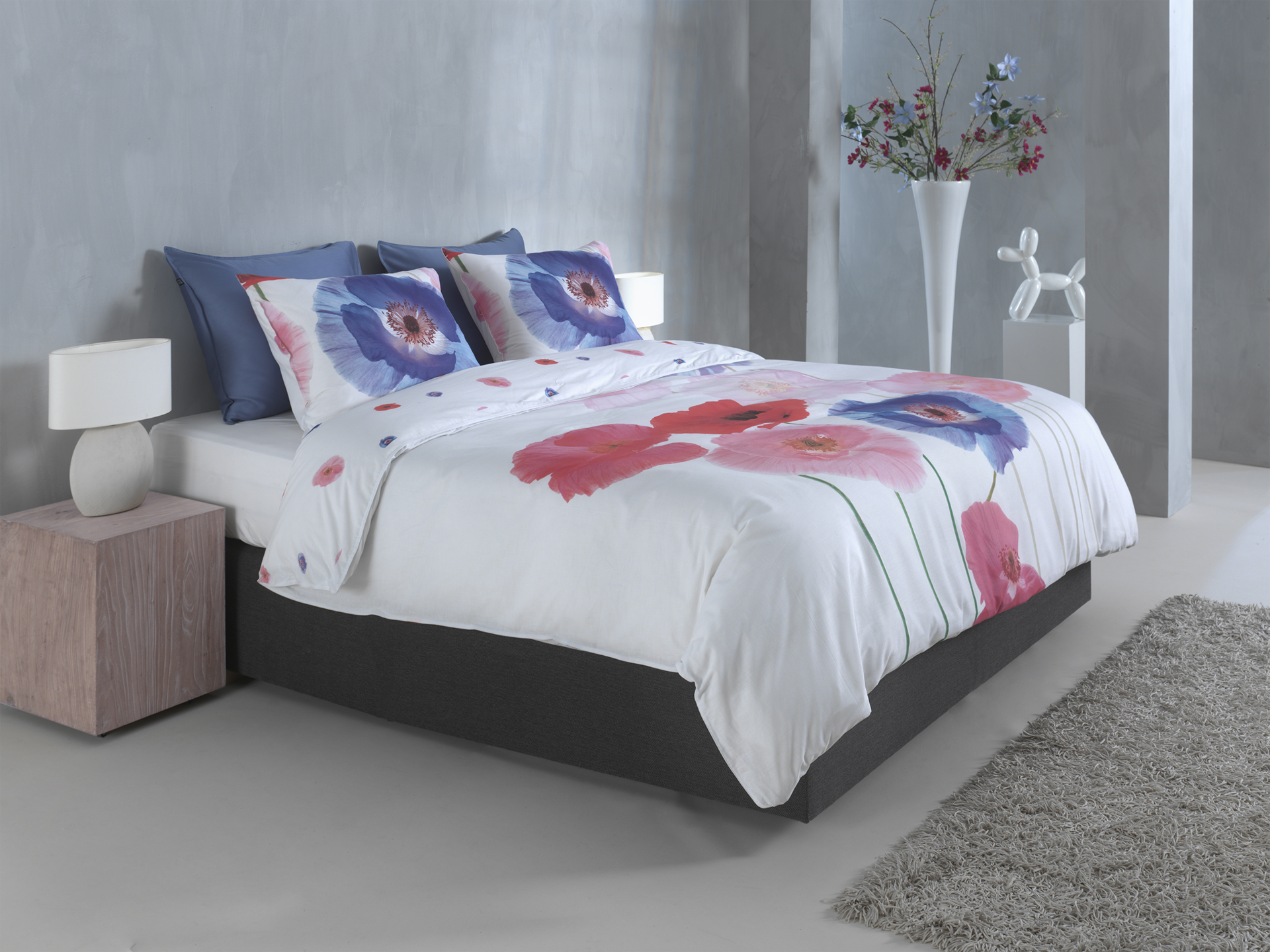 Heckettlane Bettwäsche ca. 155x220cm in Farbe White