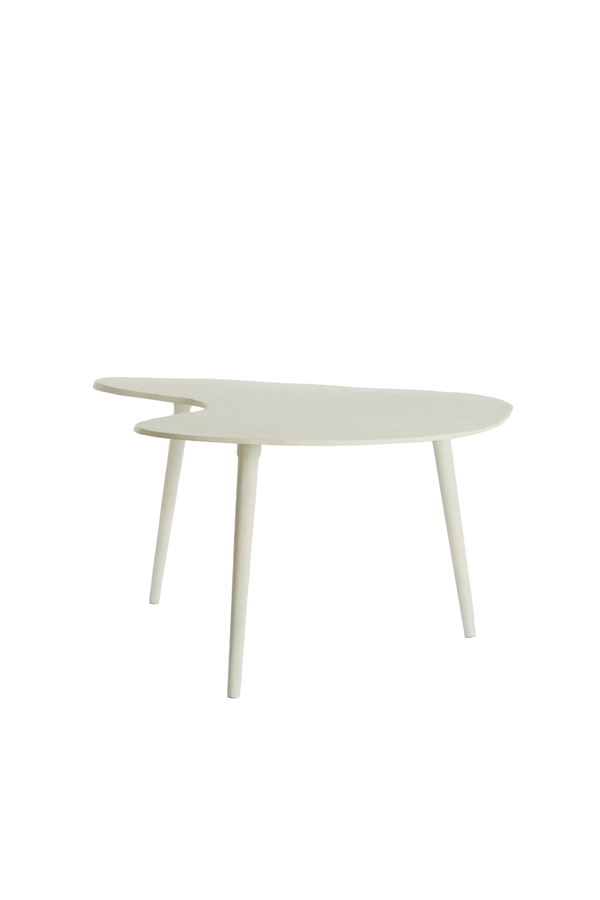 Light & Living Beistelltisch LINOS in Farbe creme, Kaffeetisch, Mobiliar, Tabelle, Esstisch, Stuhl