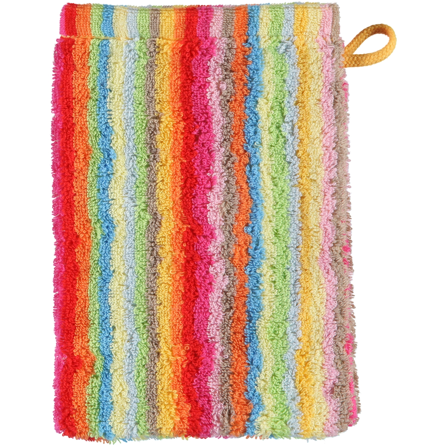 Cawö Waschhandschuh STRIPES 16x22cm in Farbe multicolor