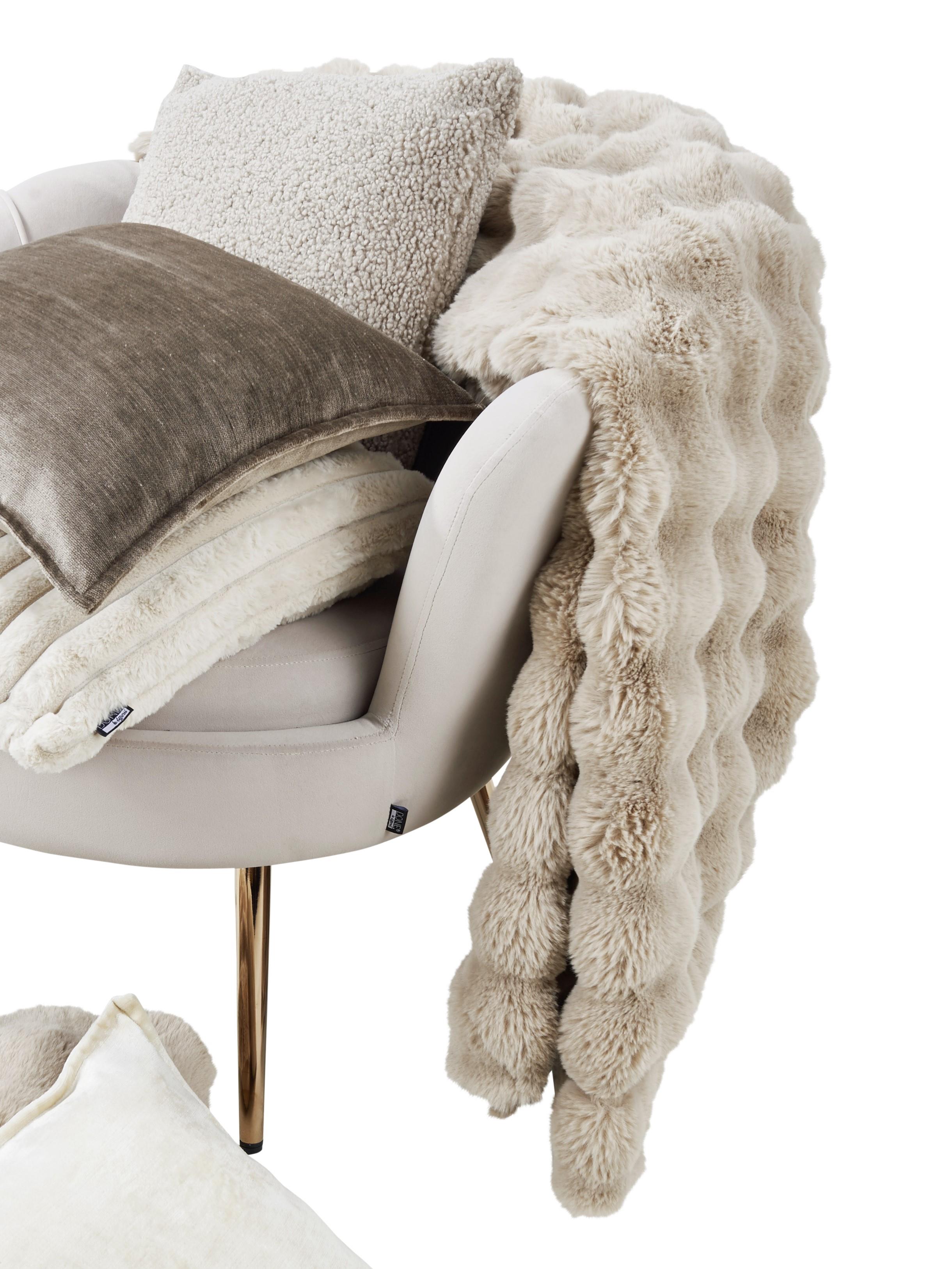 Wohndecke Baloon 150x200cm BLANKET BALOON B/L ca.150x200cm in taupe