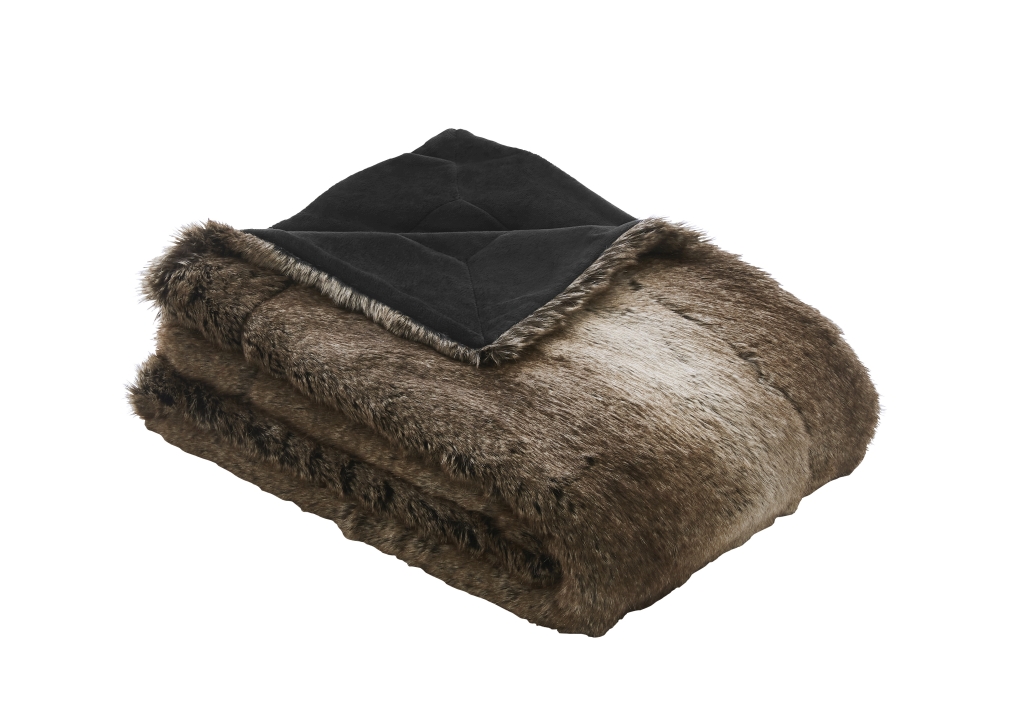 bugatti Felldecke 150x200cm in Farbe grau