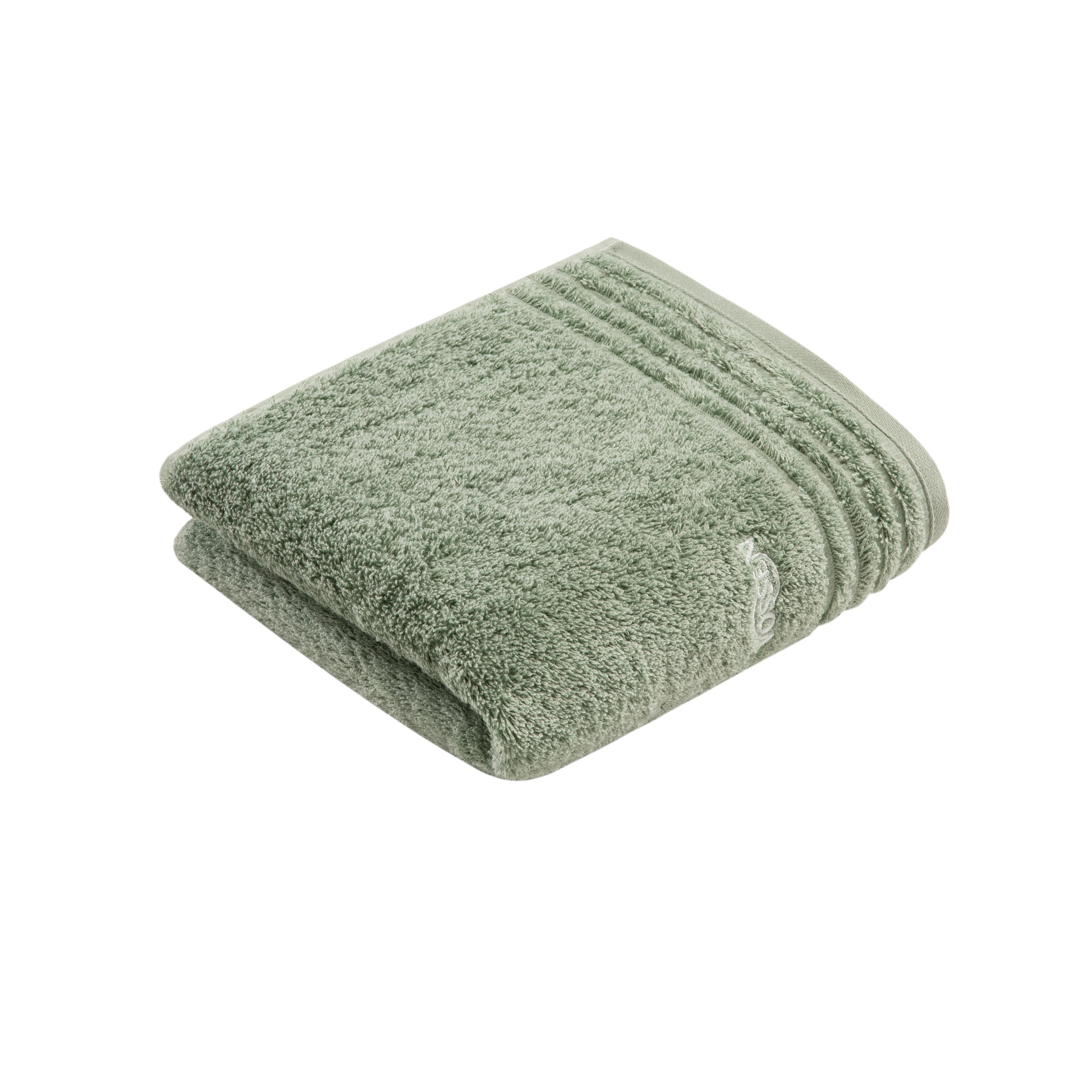 Vossen Handtuch Vienna Style Supersoft ca. 50x100cm in Farbe soft green
