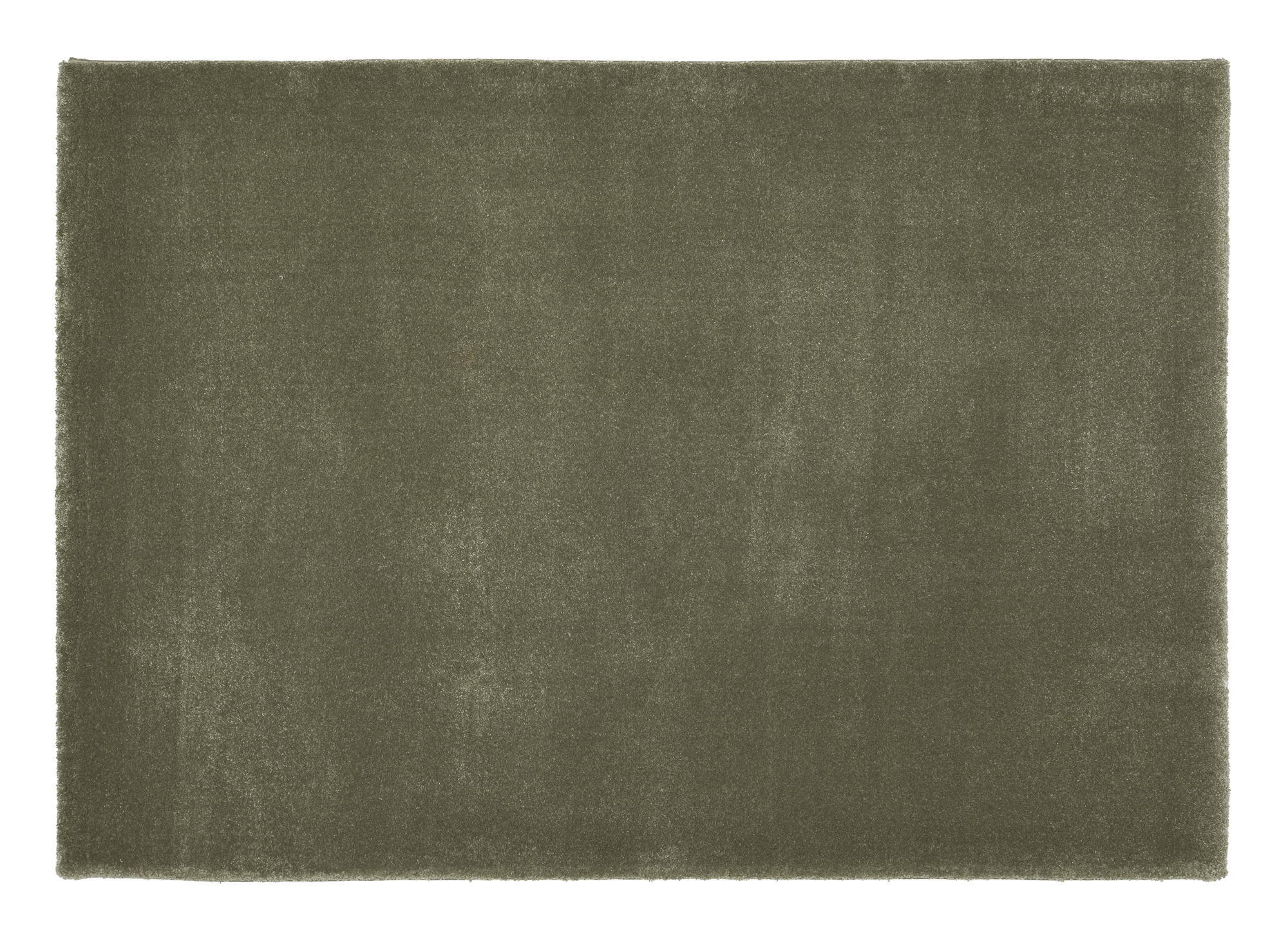 OCI Uni-Teppich PULSAR ca. 80x150cm in Farbe grün, rug, carpet, olive, solid, texture