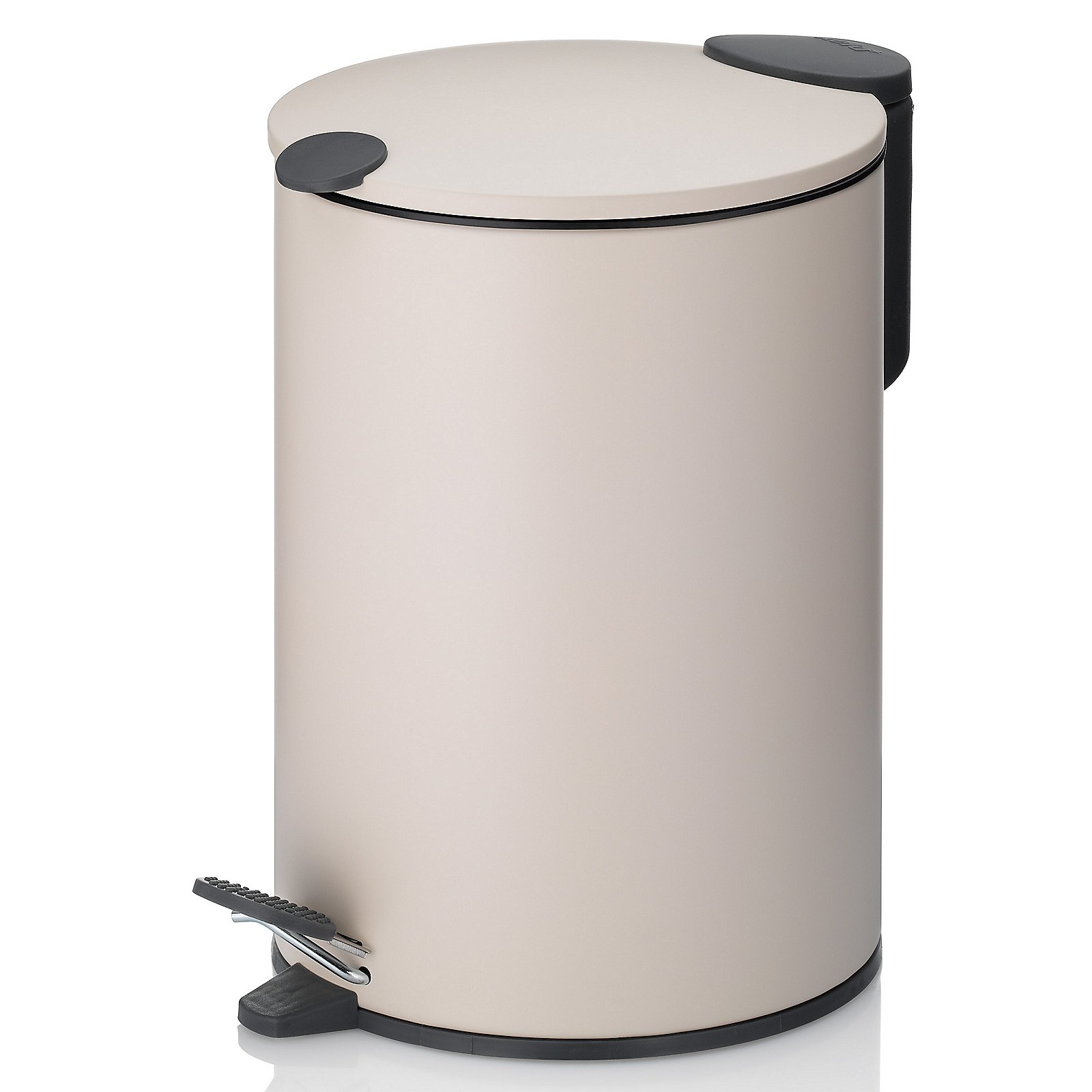 Kela Kosmetikeimer MATS in beige, Zinn, Kann, Mülleimer