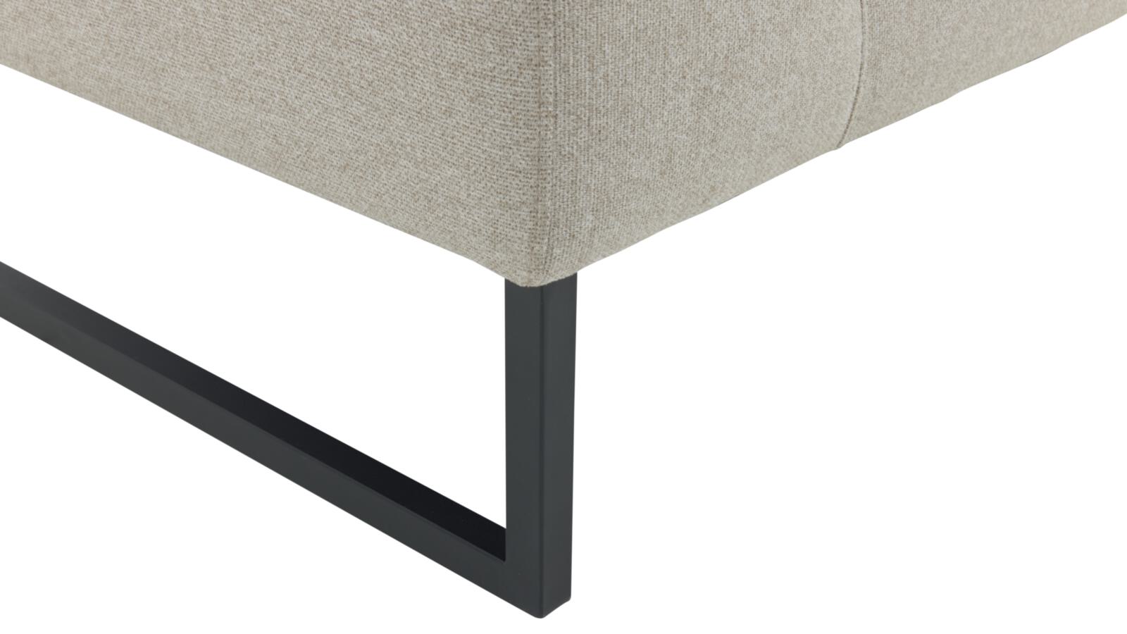 Roomio 3-Sitzer NO. 4101 in Stoff Simply Clean sand